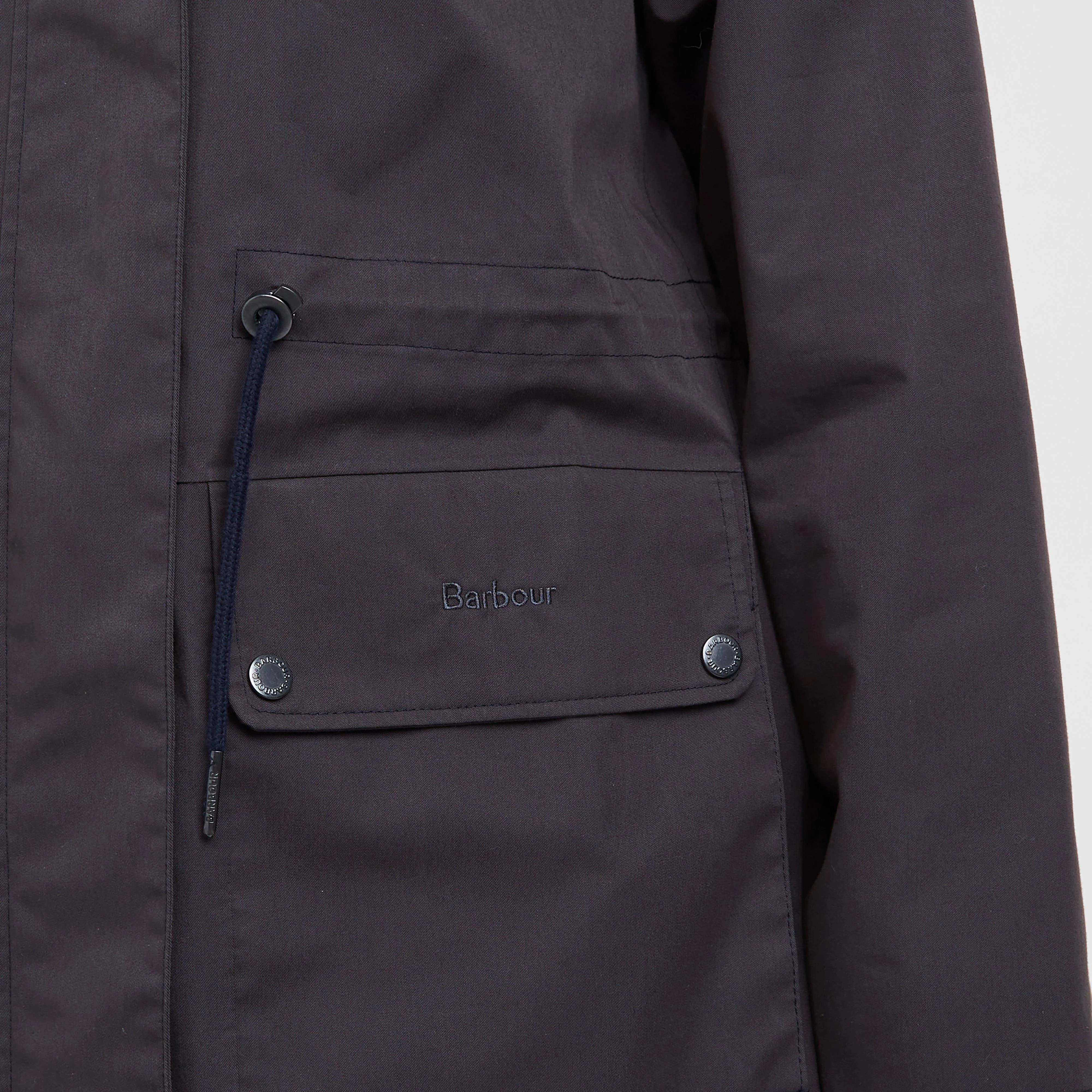Womens Bowlees Waterproof Jacket Dark Navy - Image 6