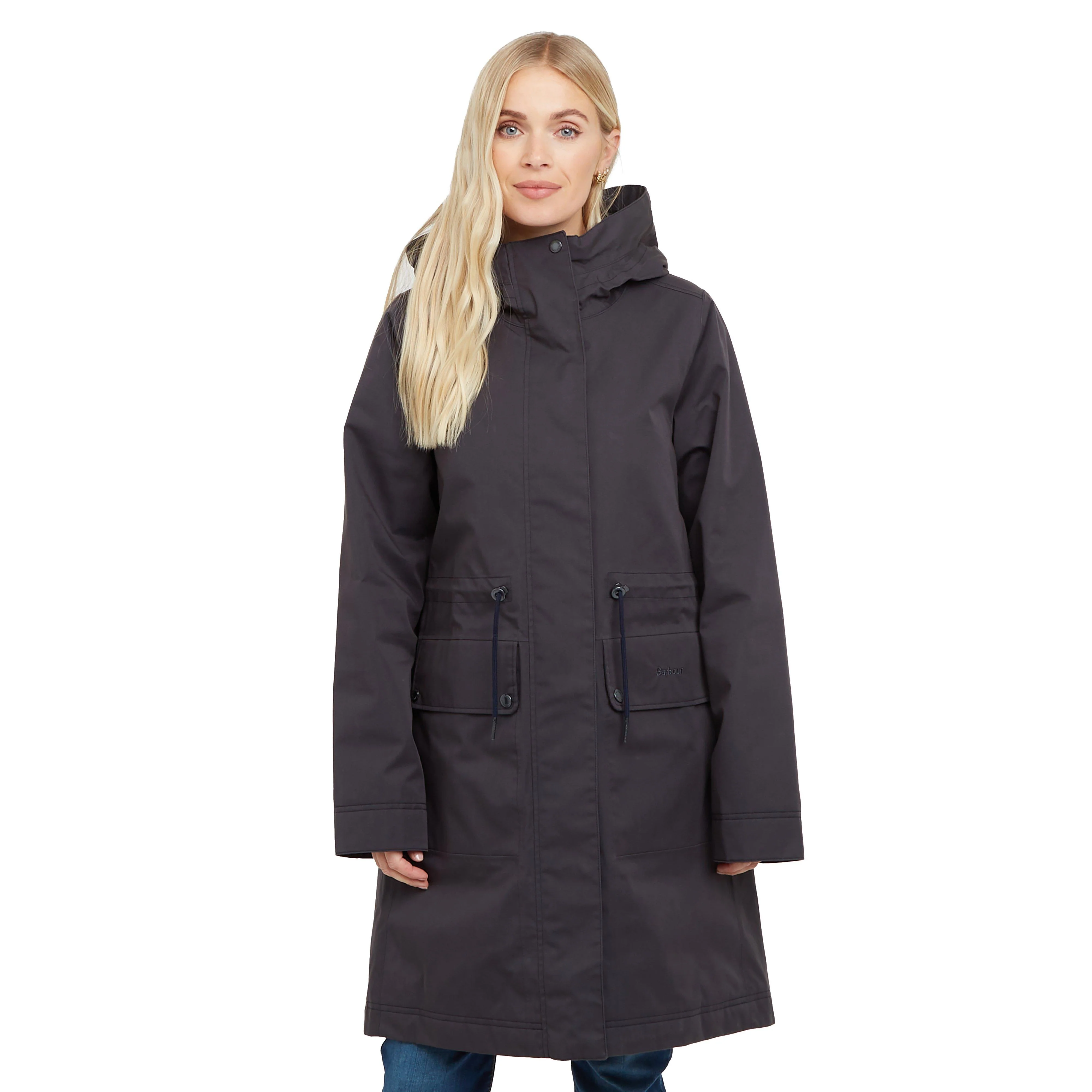 Womens Bowlees Waterproof Jacket Dark Navy - Image 9