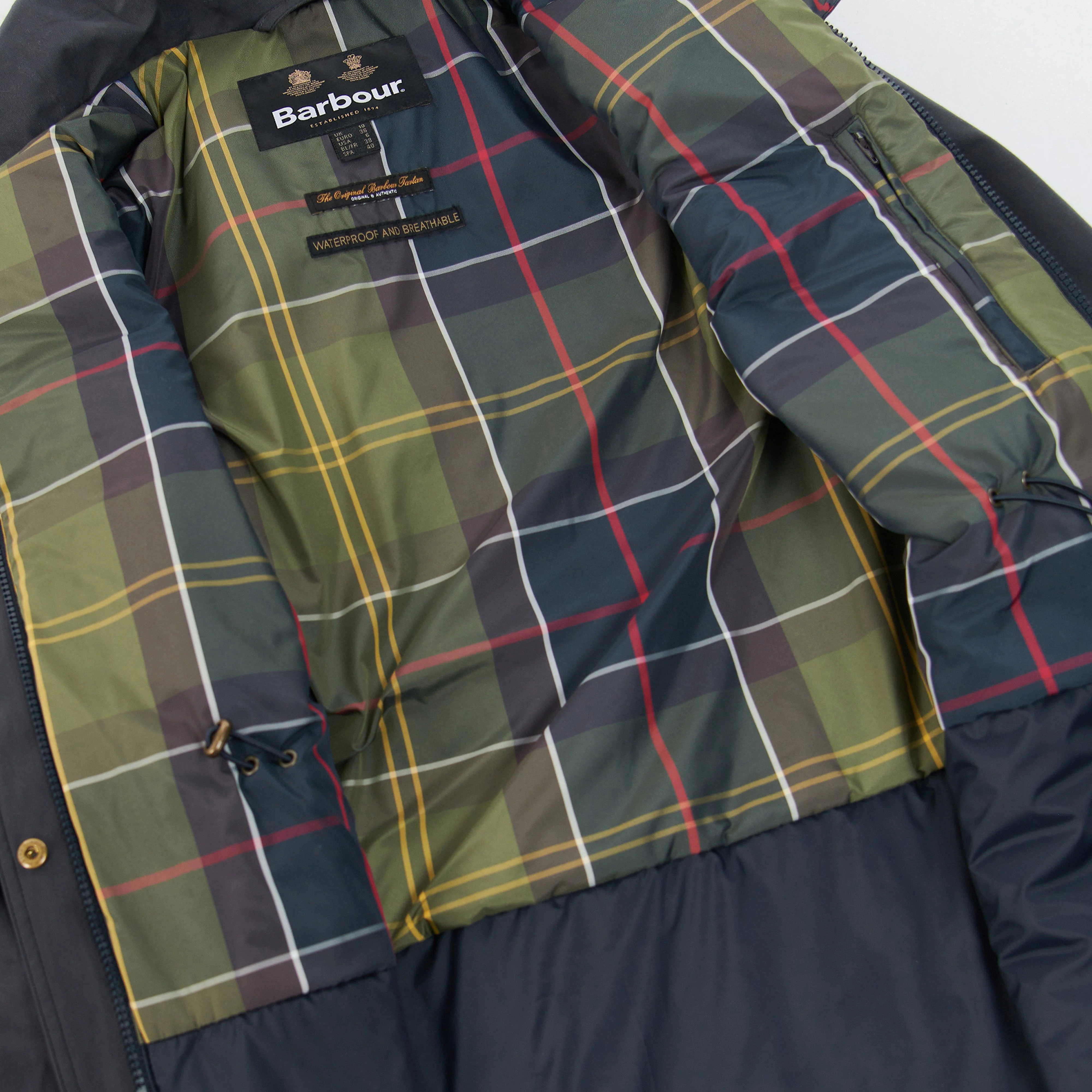 Womens Buttercup Waterproof Jacket Dark Navy - Image 6