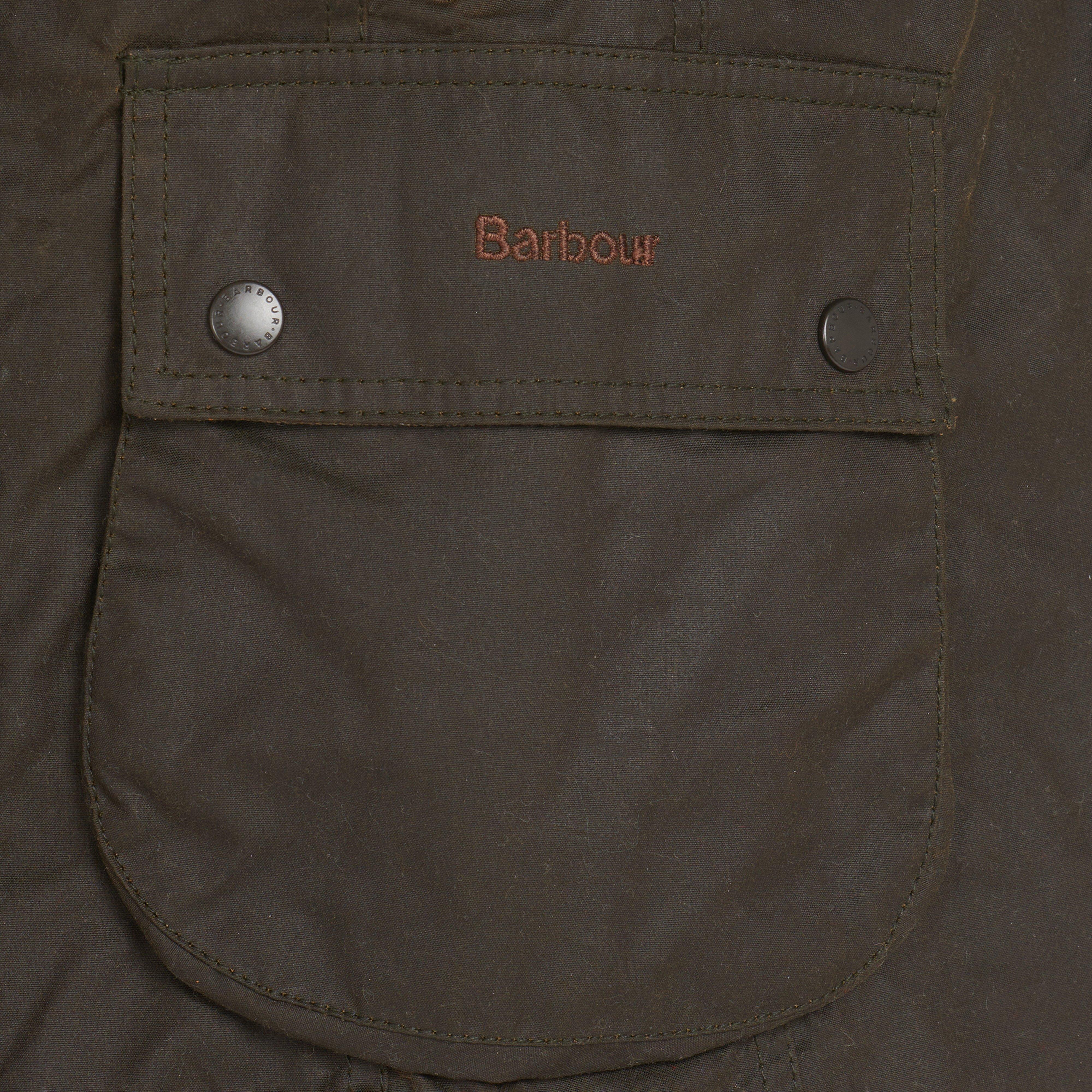 Womens Classic Beadnell® Wax Jacket Olive - Image 5