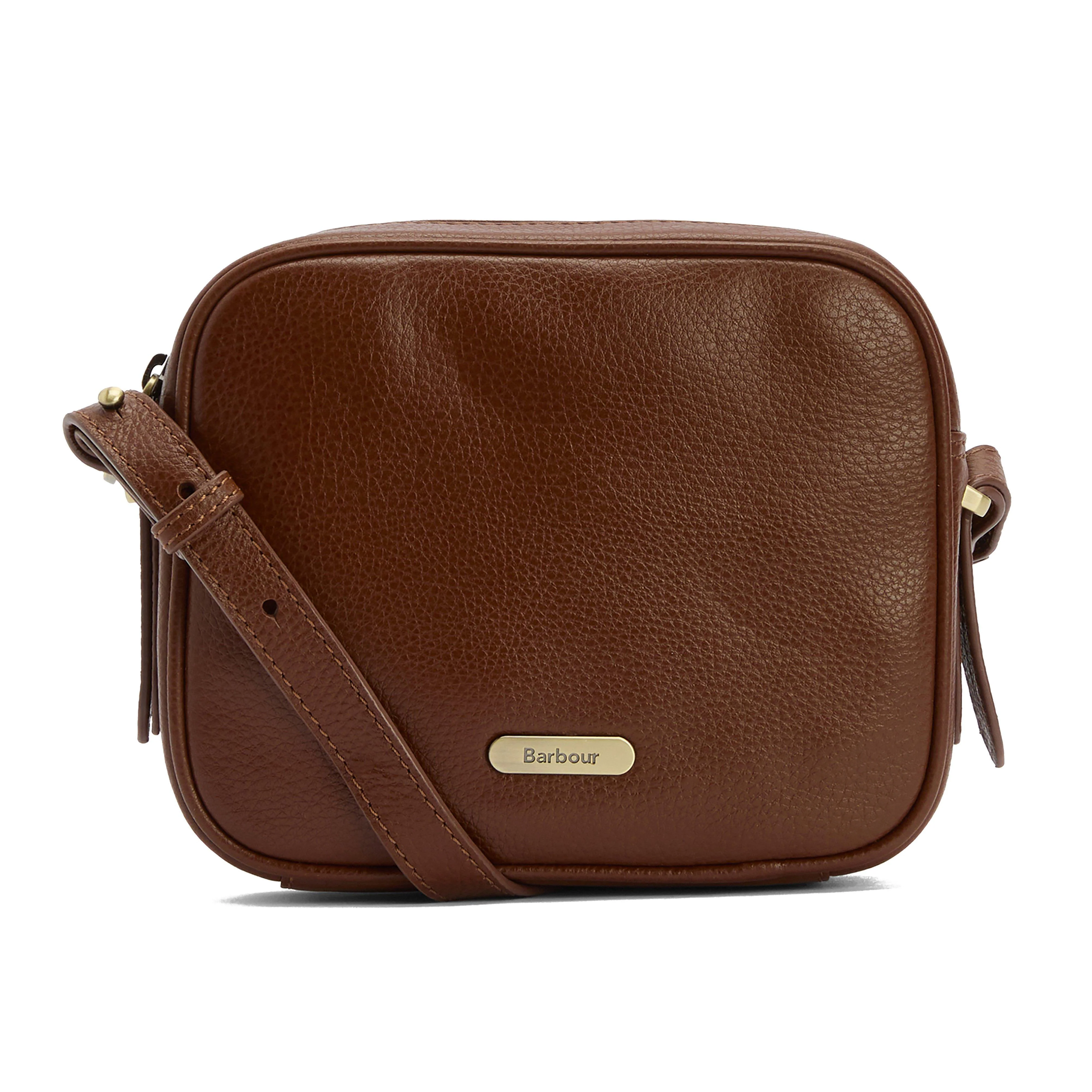 Women's Daphne Leather Crossbody Bag Brown - Image 13