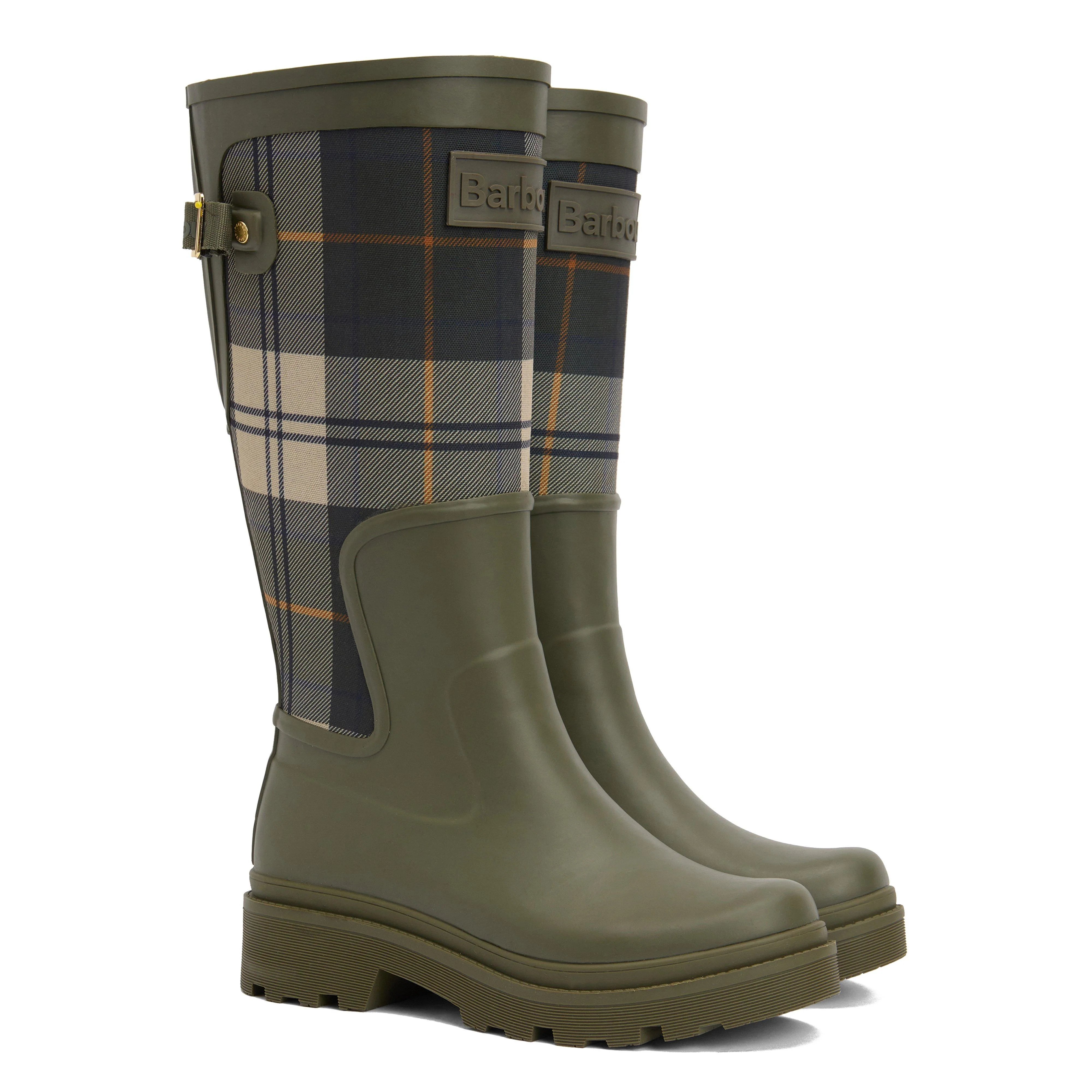 Women's Dena Tall Welly Olive - Image 15