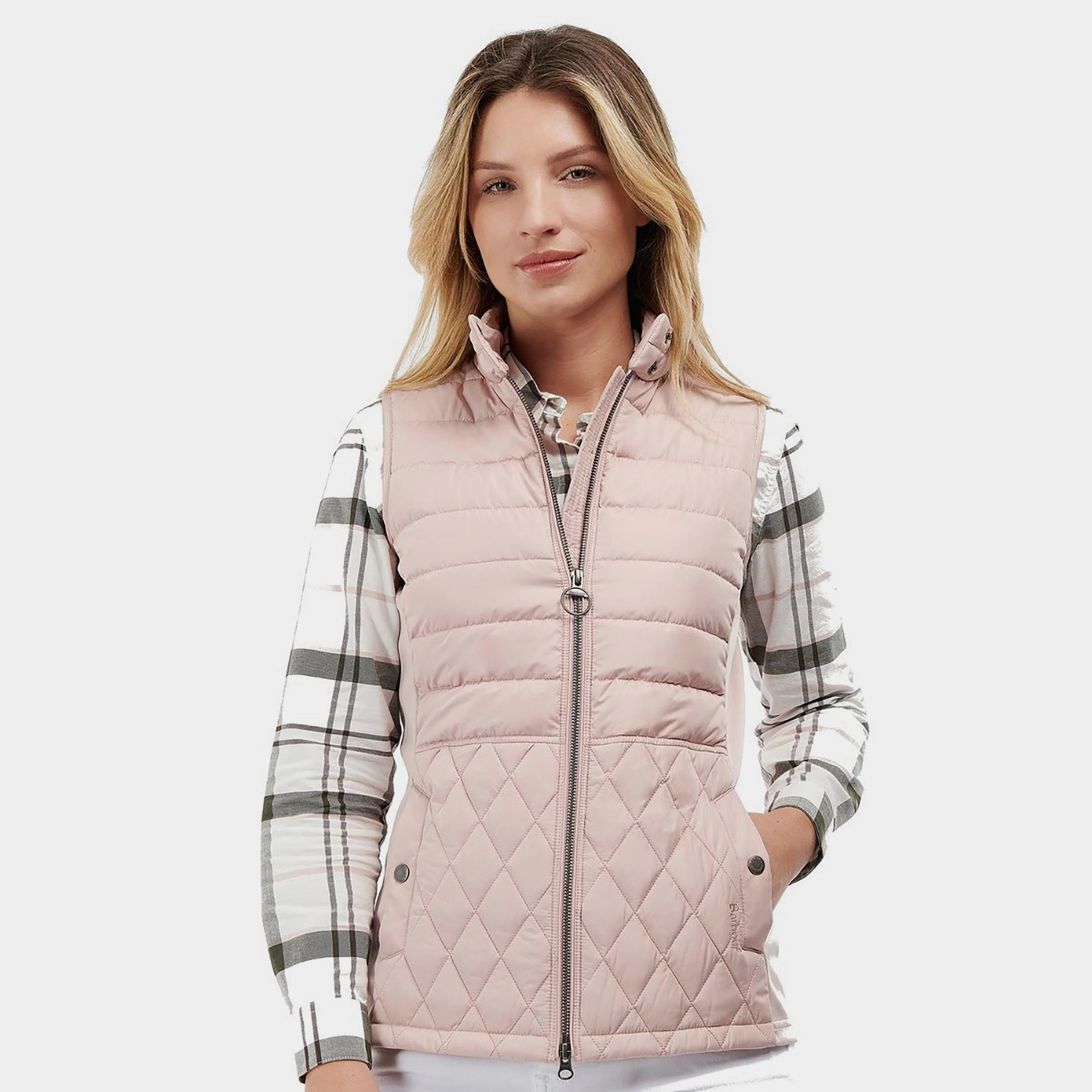 Womens Esme Gilet Pastel Pink - Image 3
