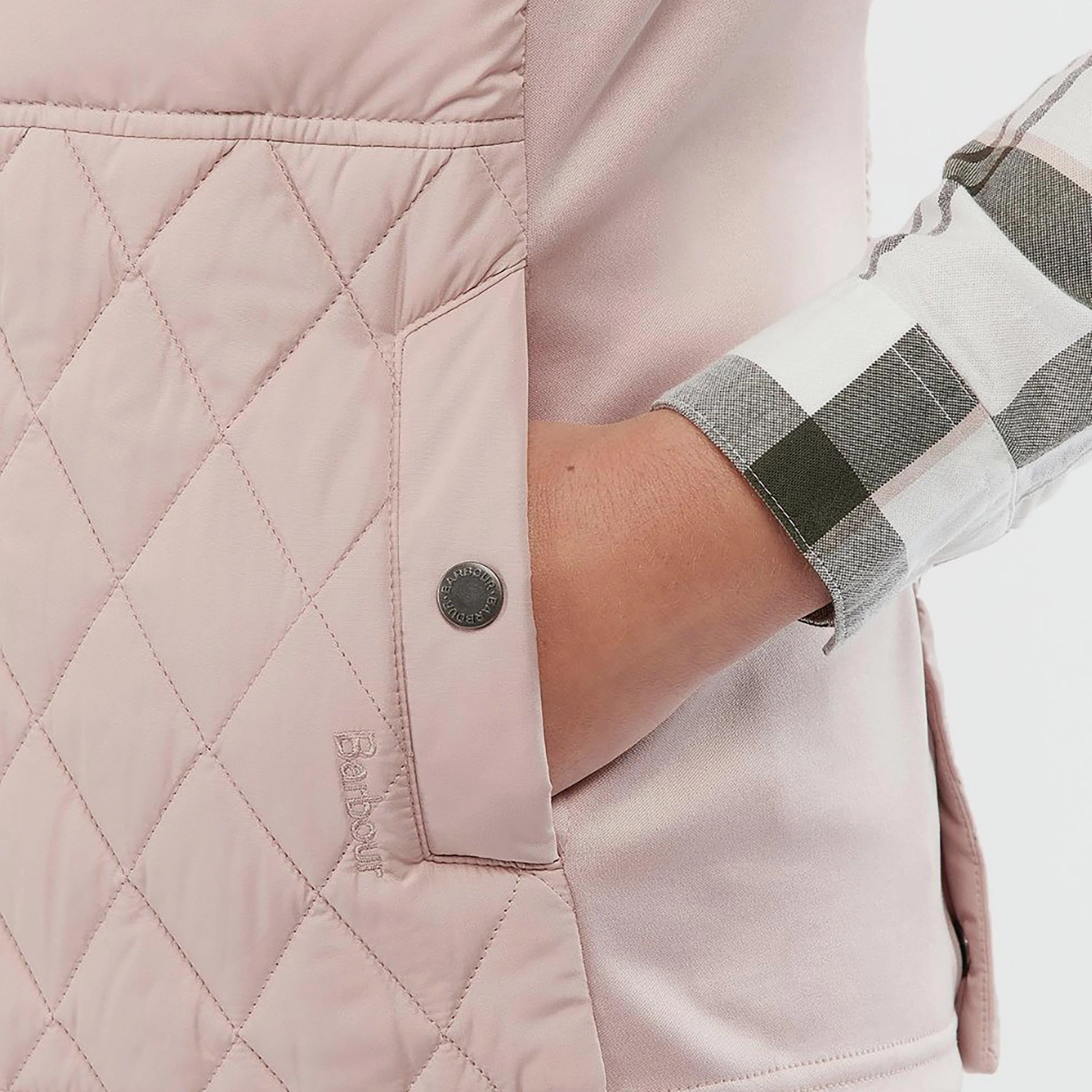 Womens Esme Gilet Pastel Pink - Image 5
