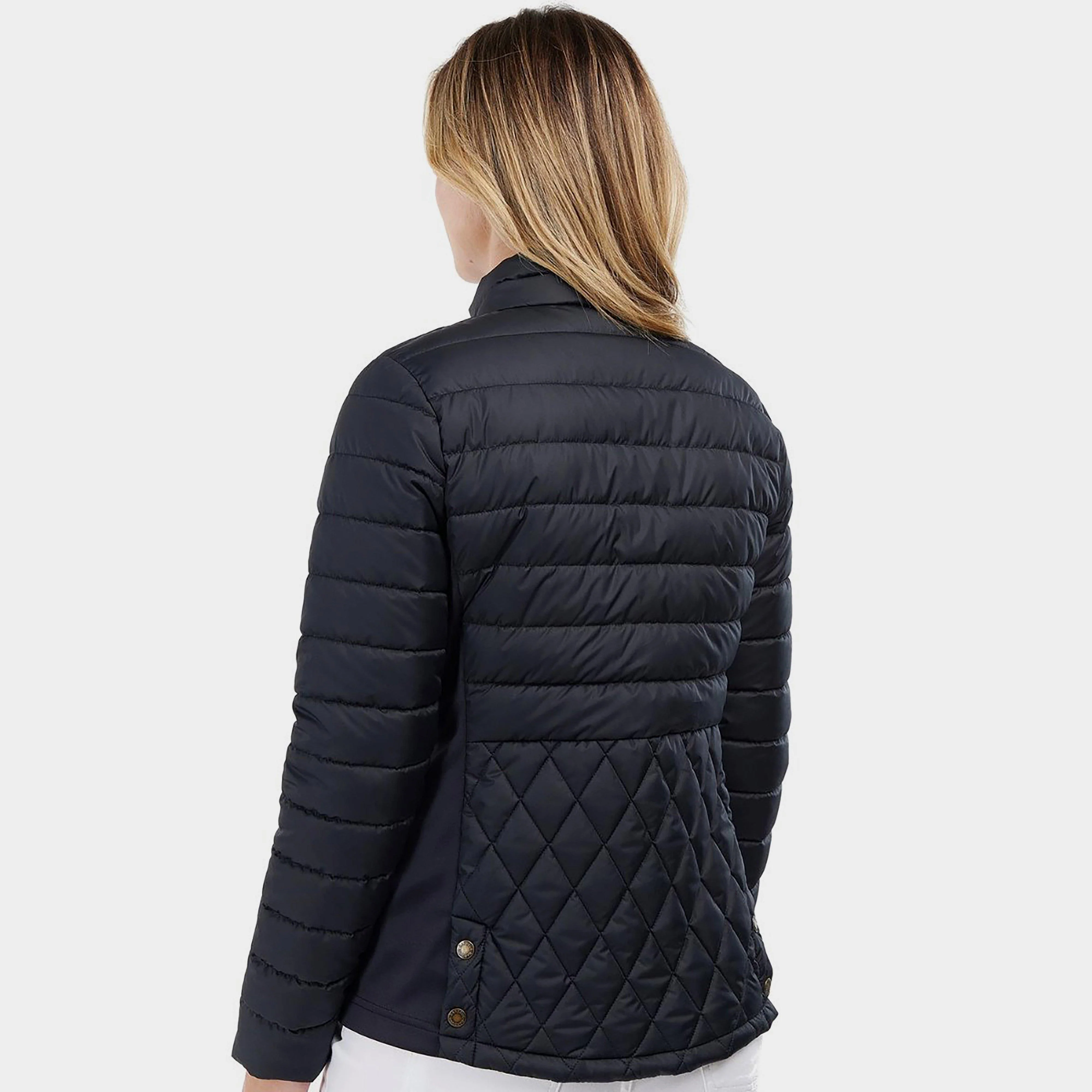 Womens Esme Quilt Jacket Dark Navy - Image 2