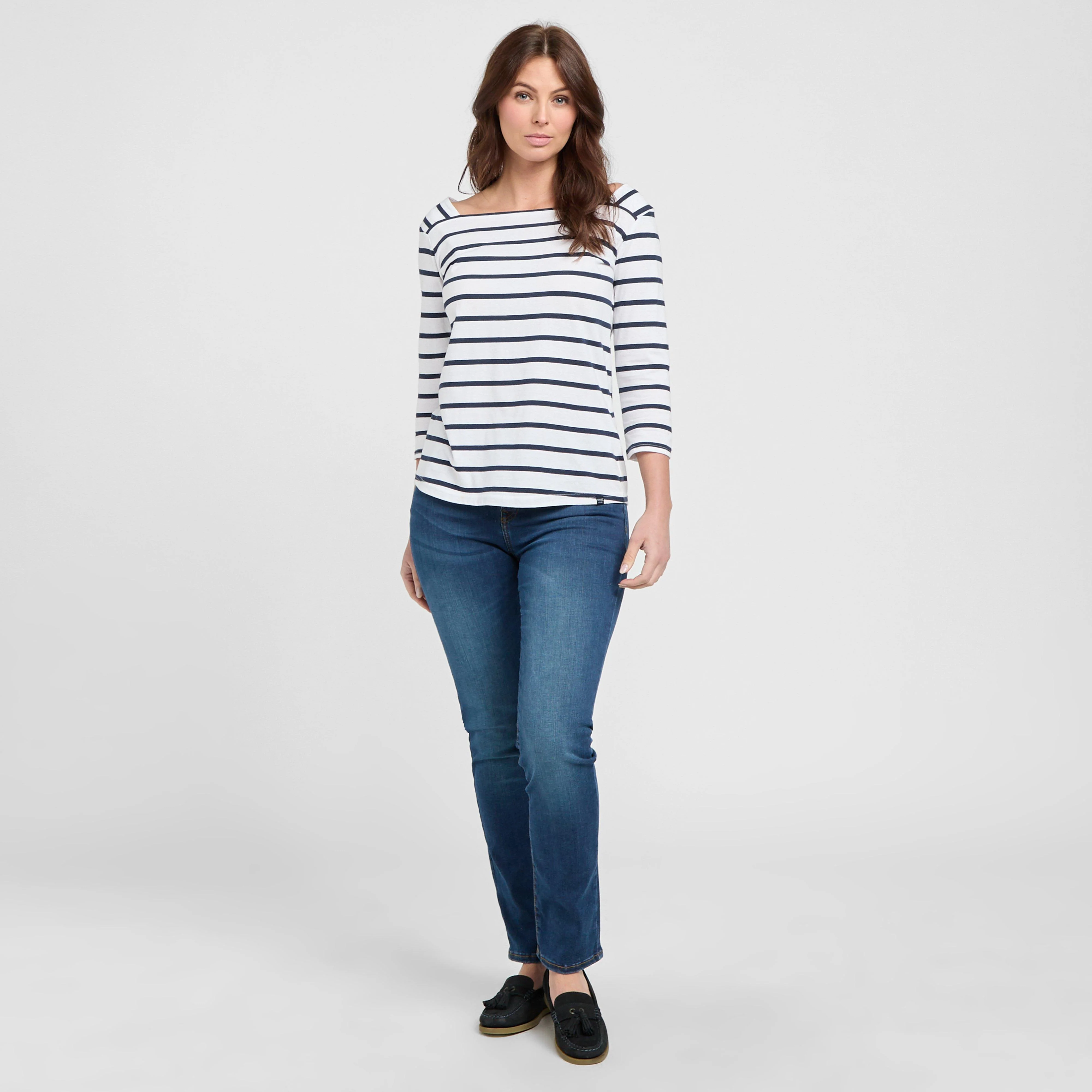 Womens Essential Slim Jeans Worn Blue - Image 3