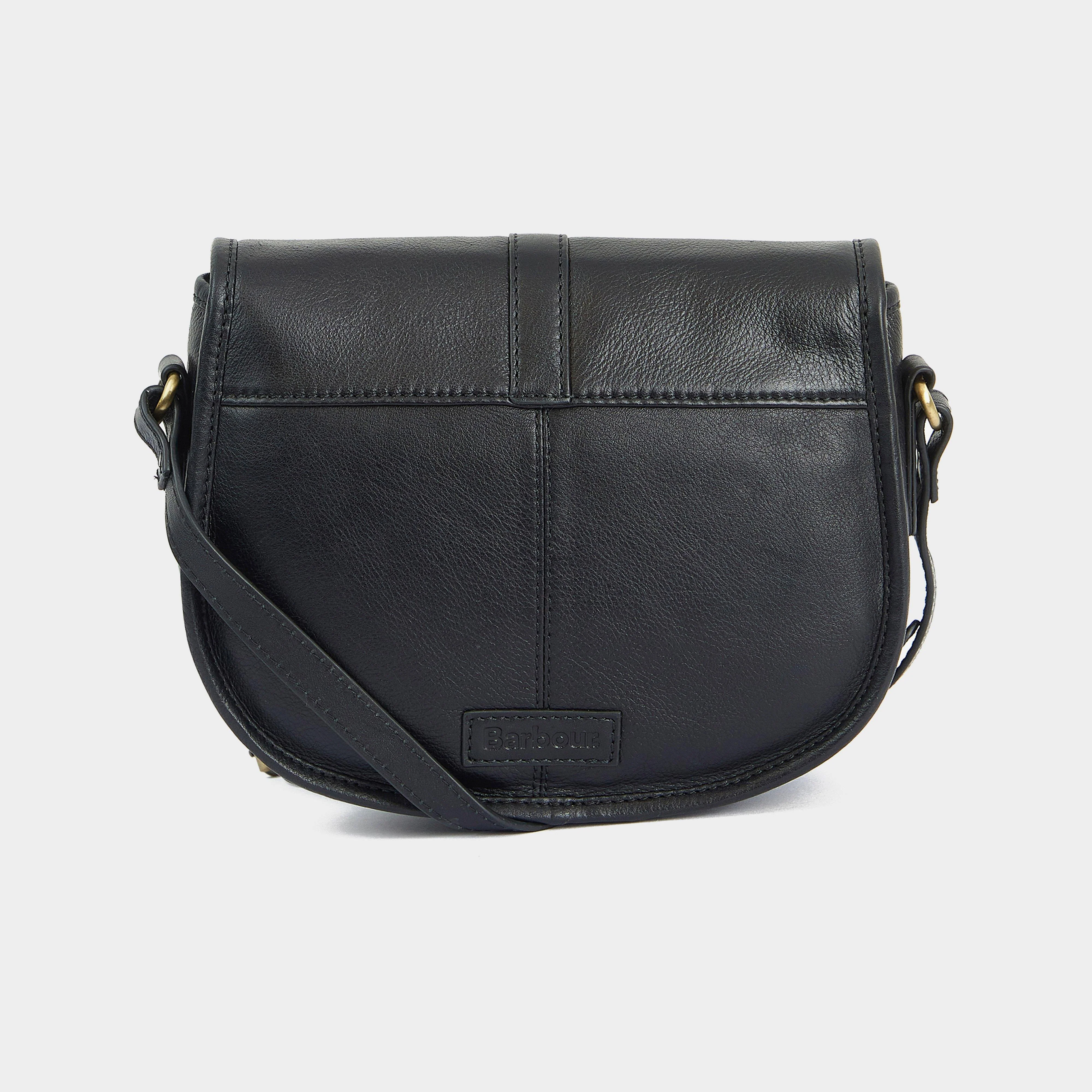 Womens Laire Medium Saddle Bag Classic Black - Image 2