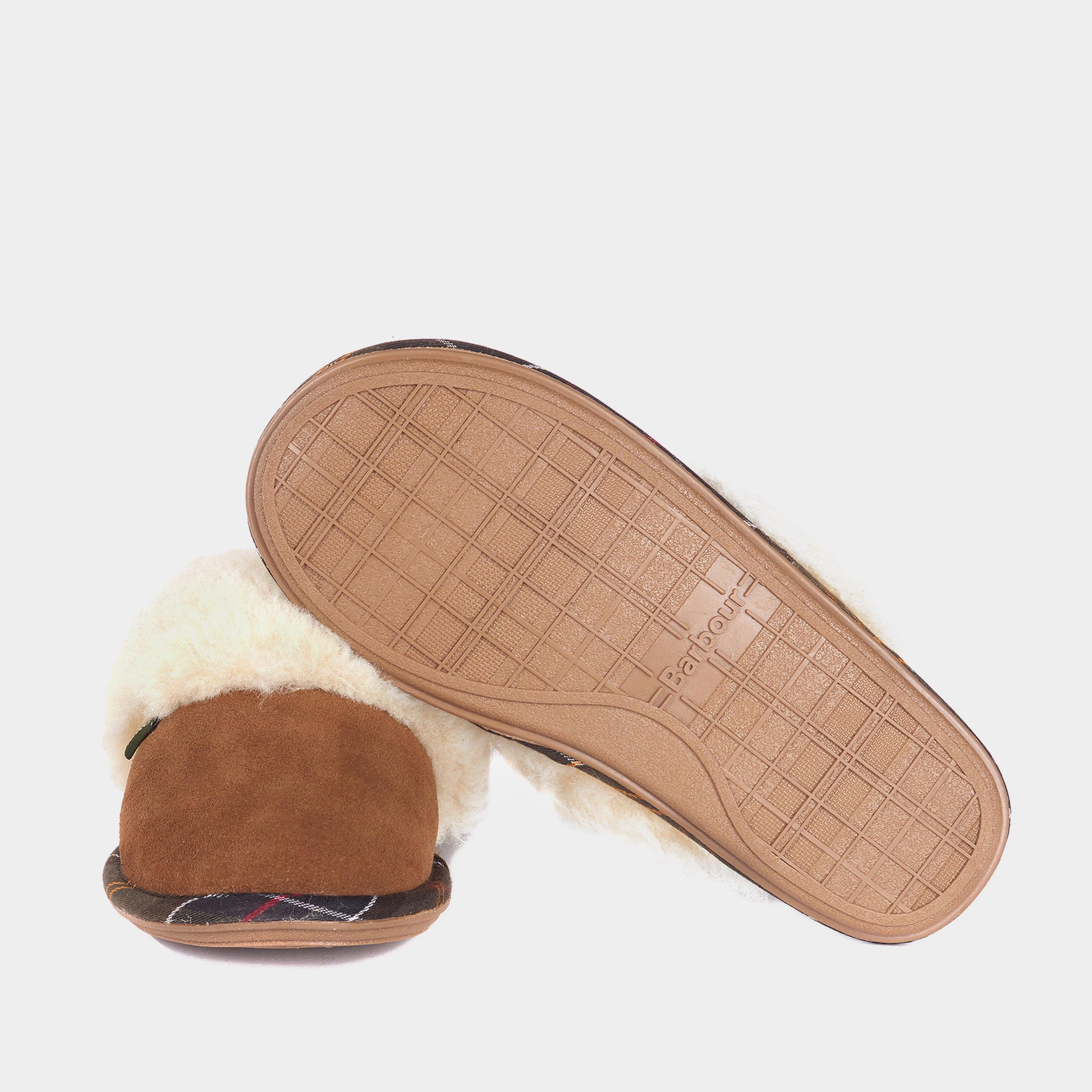 Womens Lydia Mule Slippers Camel Suede - Image 2