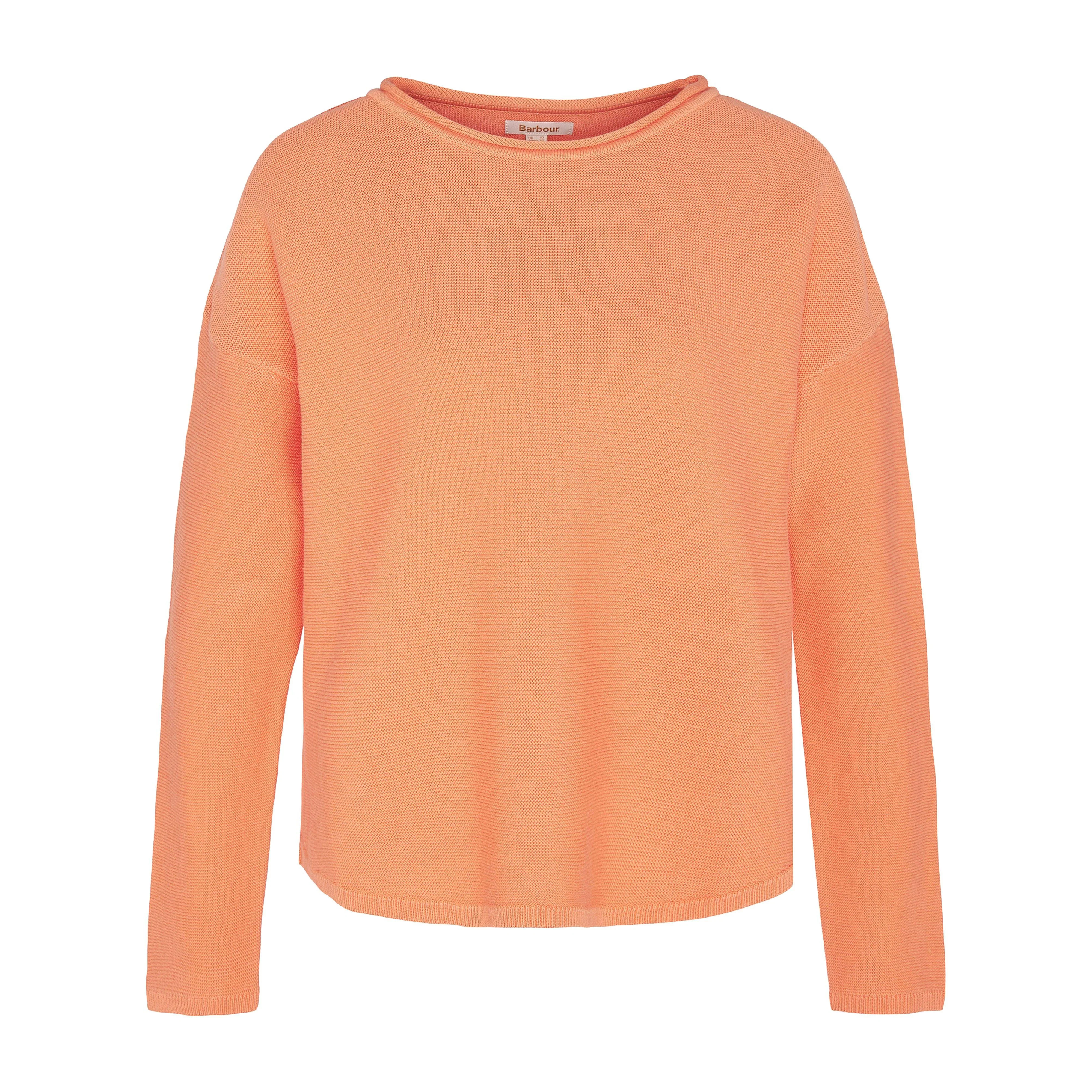 Womens Marine Knitted Jumper Apricot Crush - Image 9