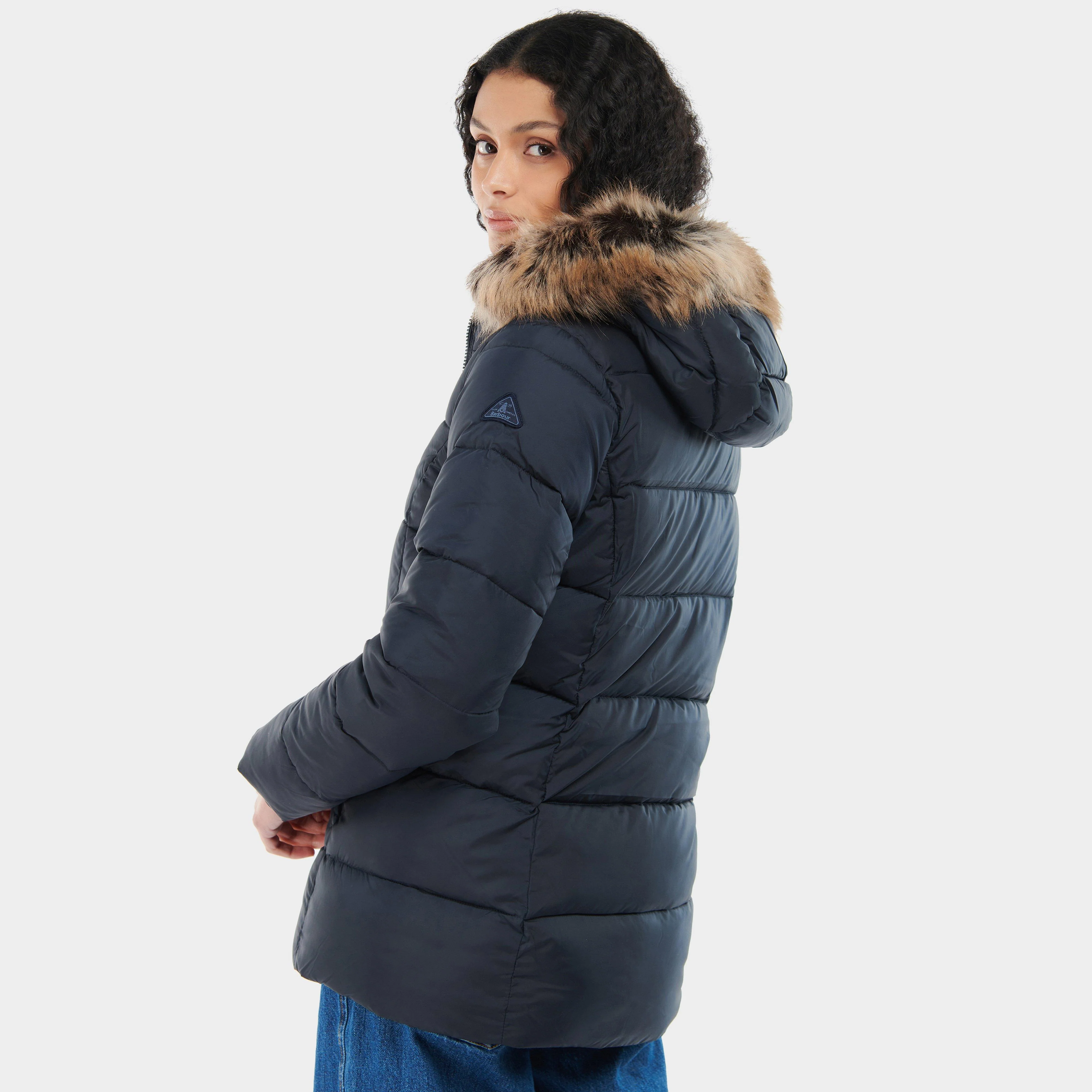 Womens Midhurst Quilted Jacket Dark Navy - Image 2