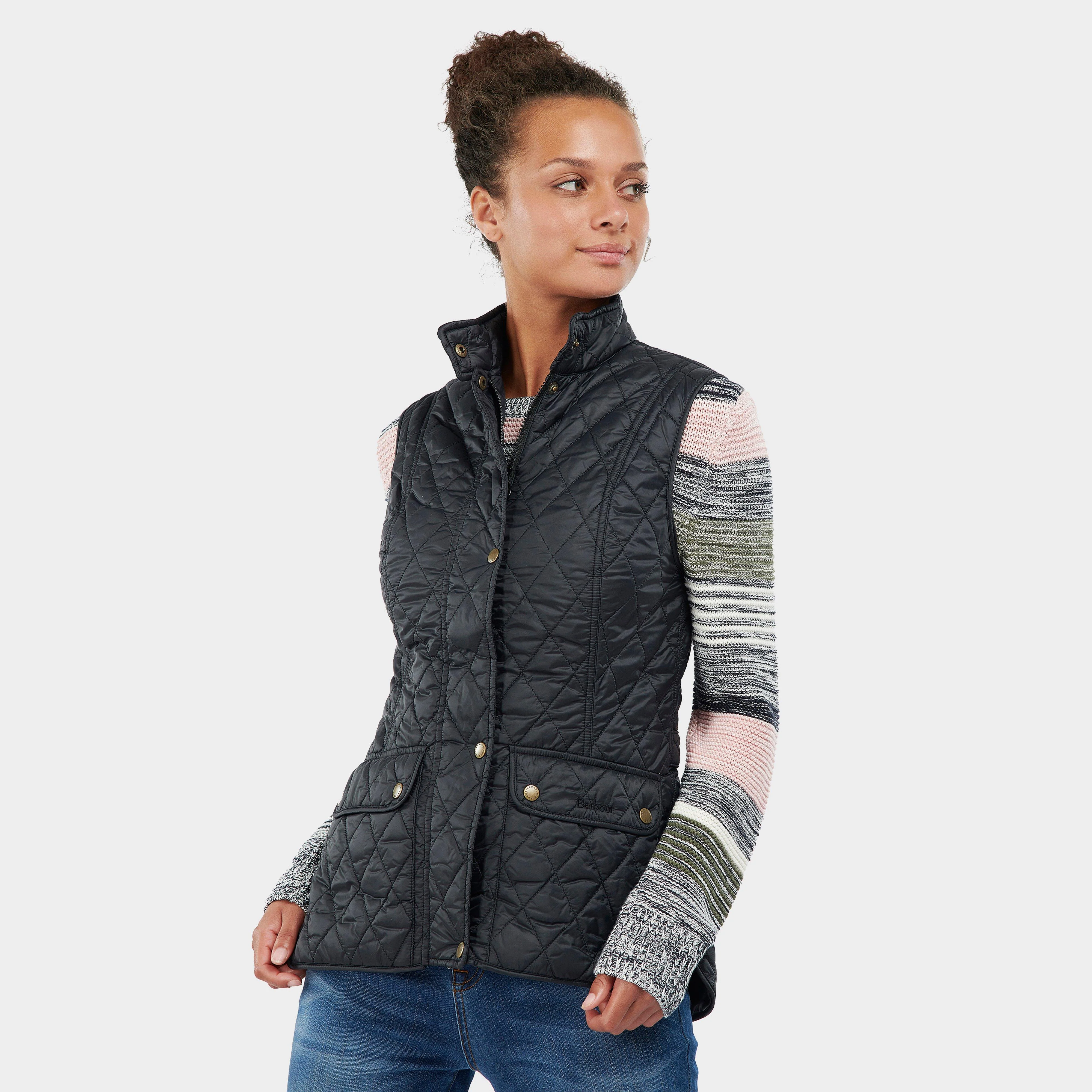 Womens Otterburn Gilet Black - Image 2