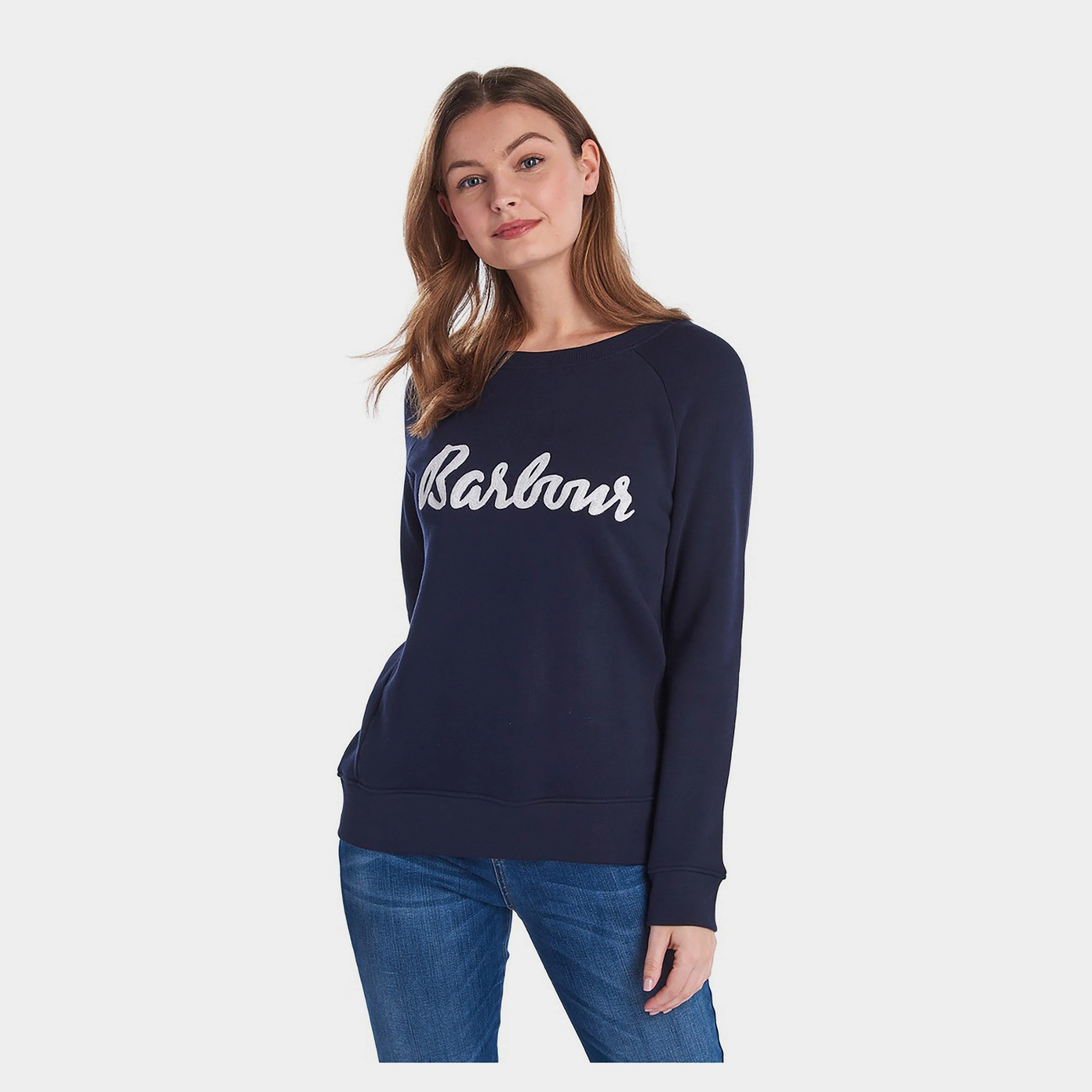Womens Otterburn Sweatshirt Navy - Image 2