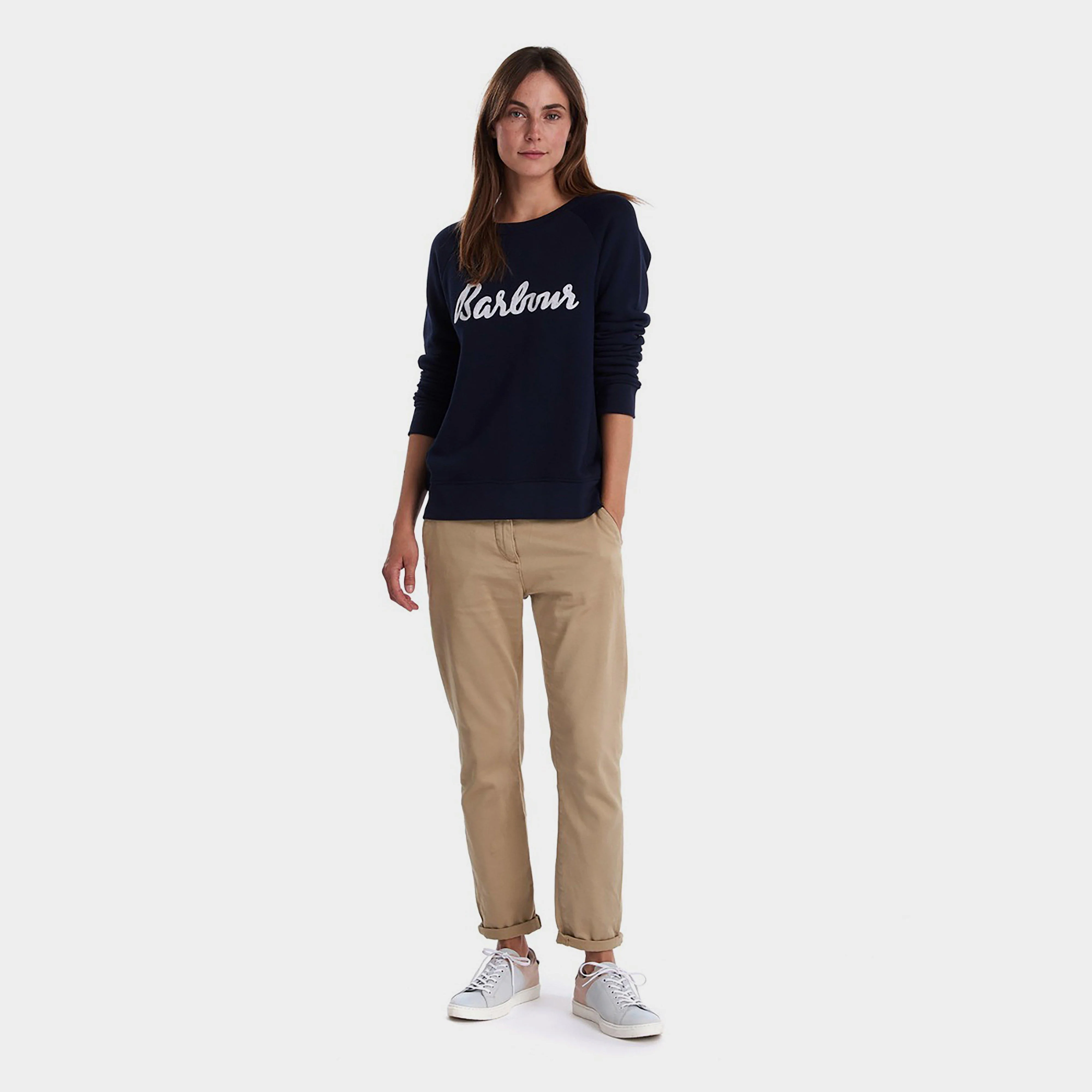 Womens Otterburn Sweatshirt Navy - Image 5