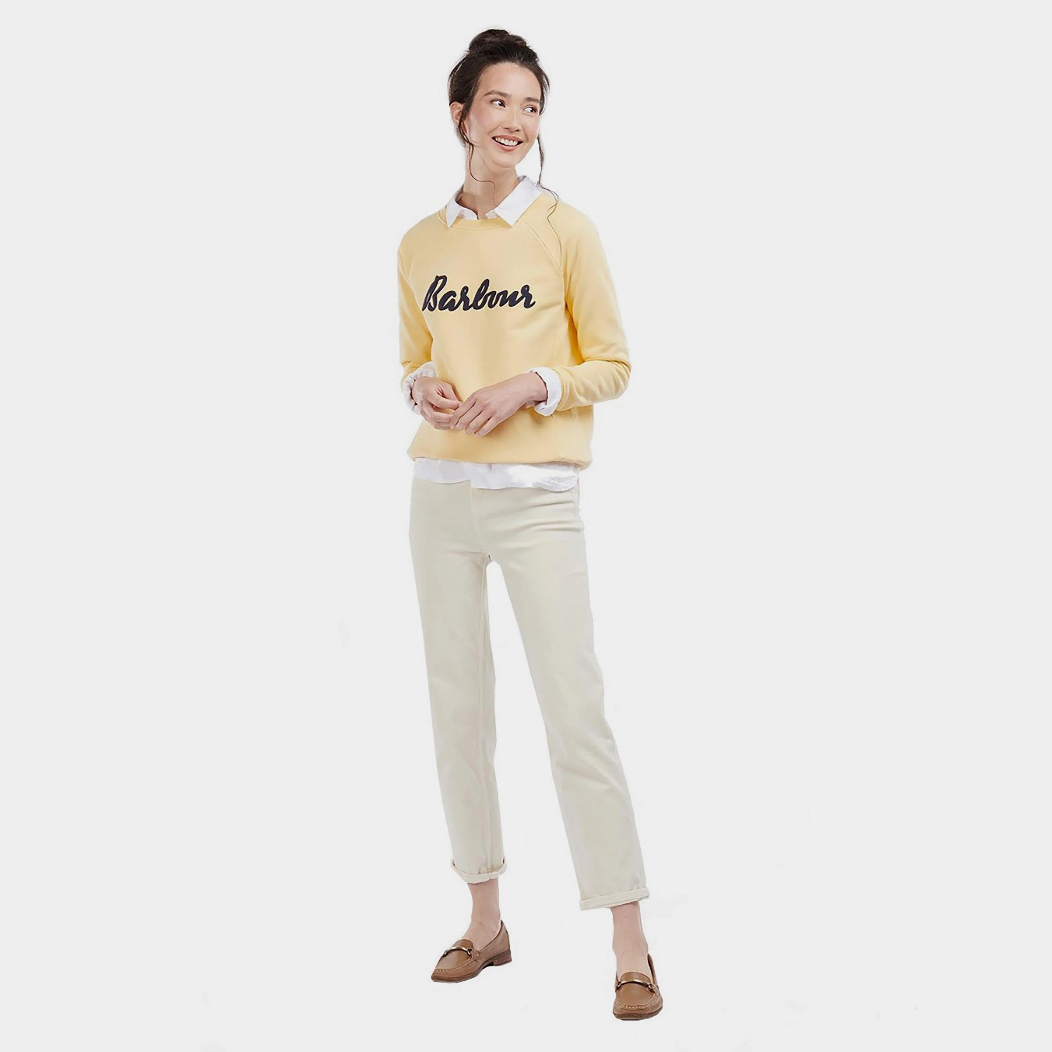 Womens Otterburn Sweatshirt Yellow Haze - Image 7
