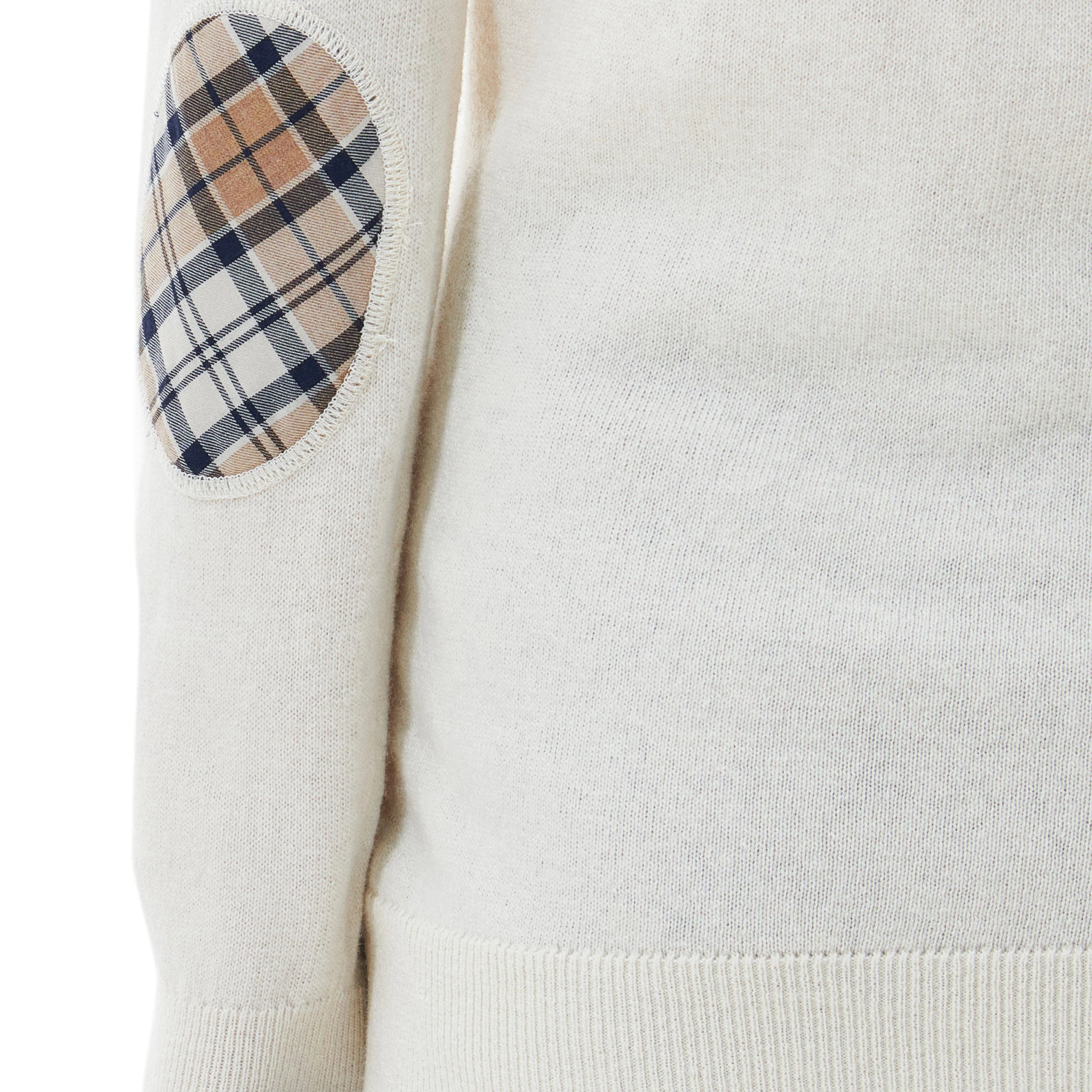 Womens Pendle Knitted Jumper Cream/Fawn - Image 4