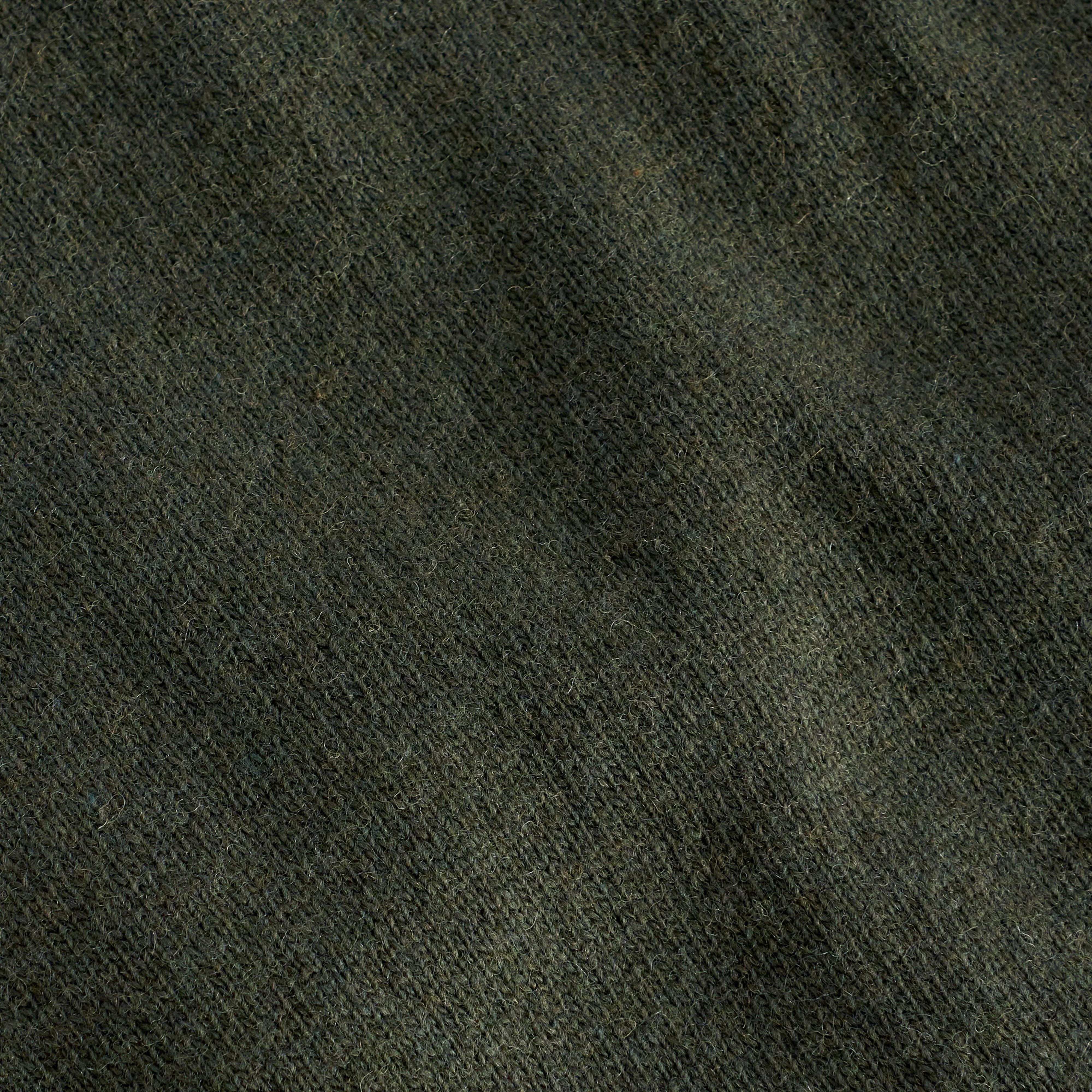 Womens Pendle Knitted Jumper Warm Olive/Fawn - Image 8
