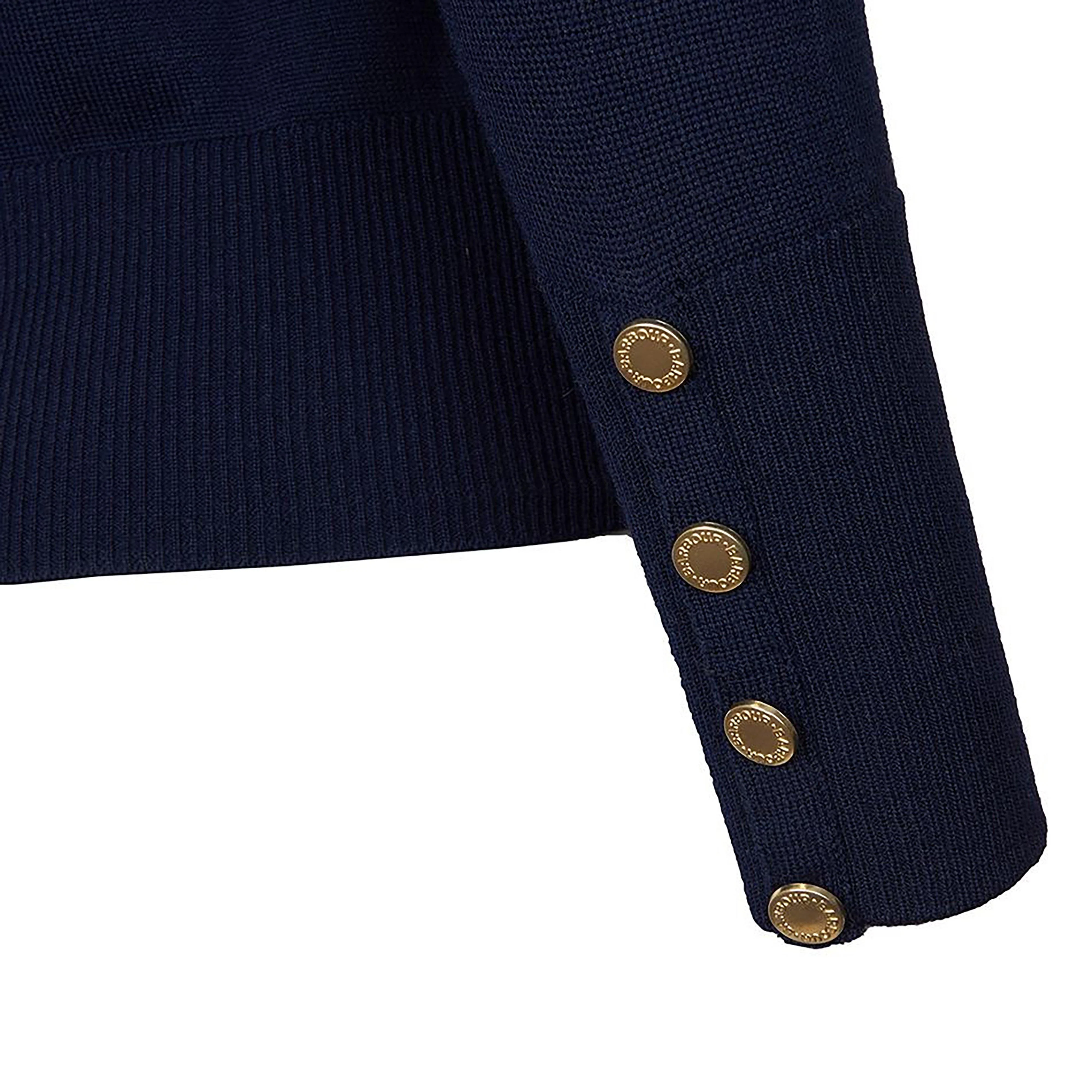 Womens Ridley Knit Navy - Image 7