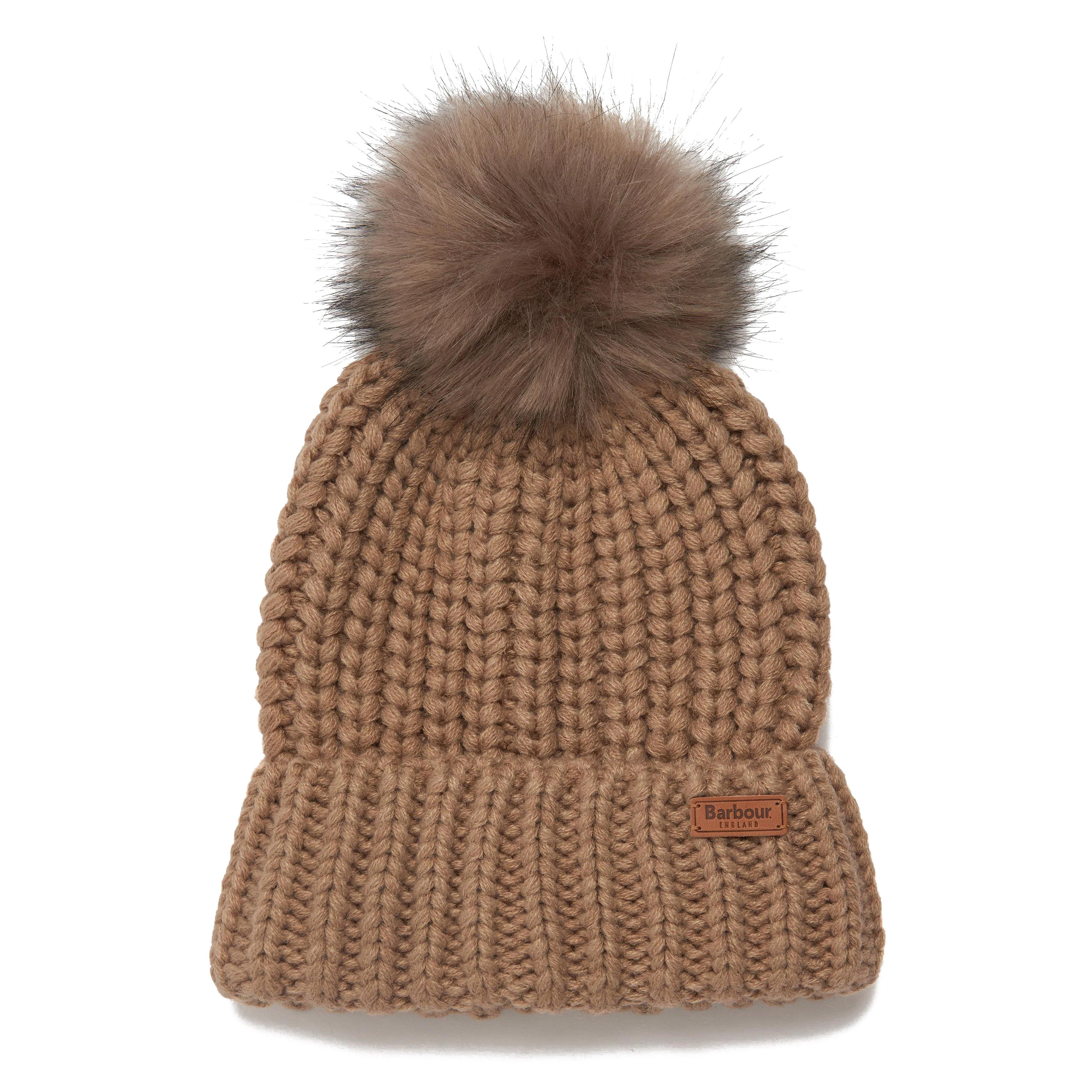 Womens Saltburn Beanie Hat Mink - Image 4