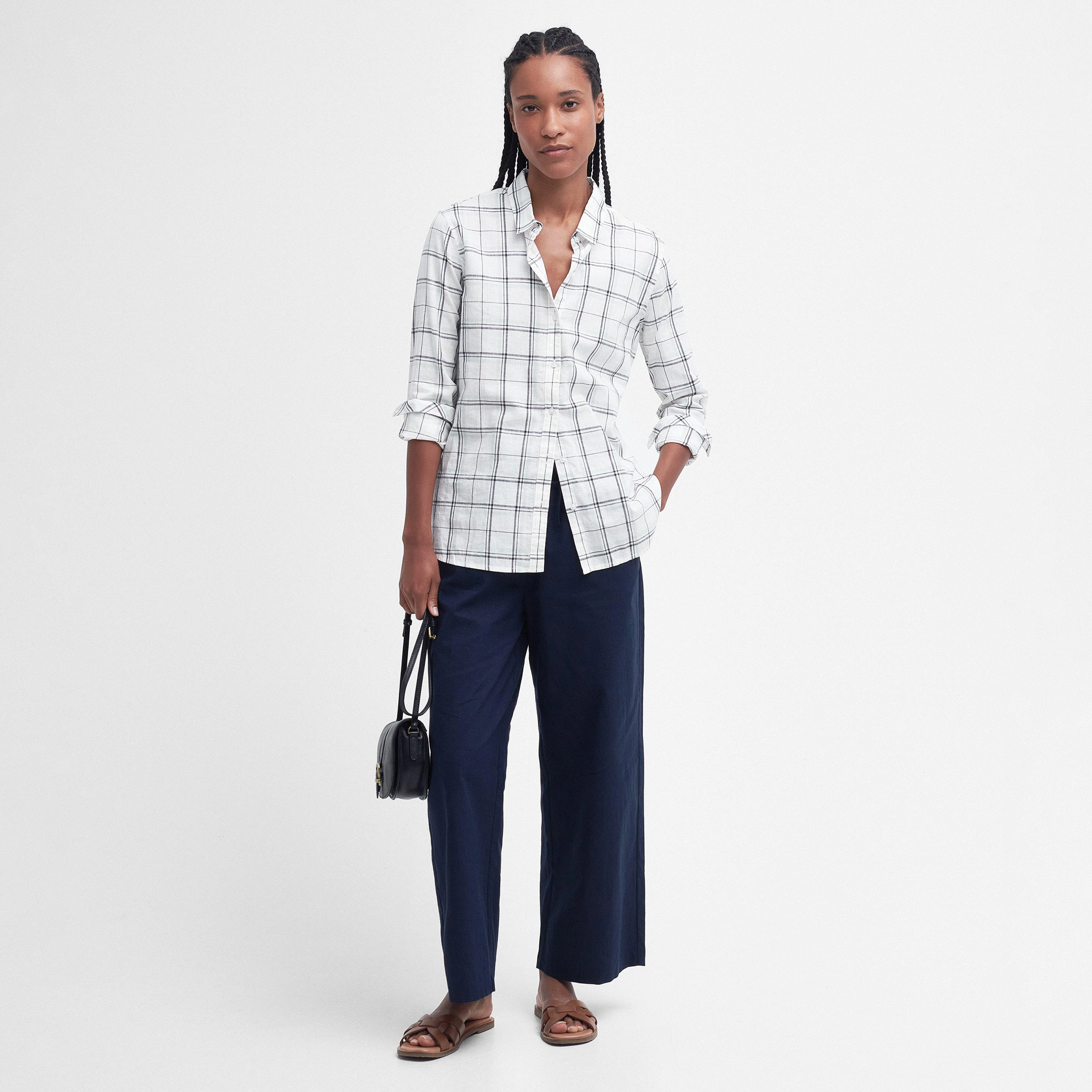 Womens Seaglow Shirt Cloud/Bayleaf - Image 6