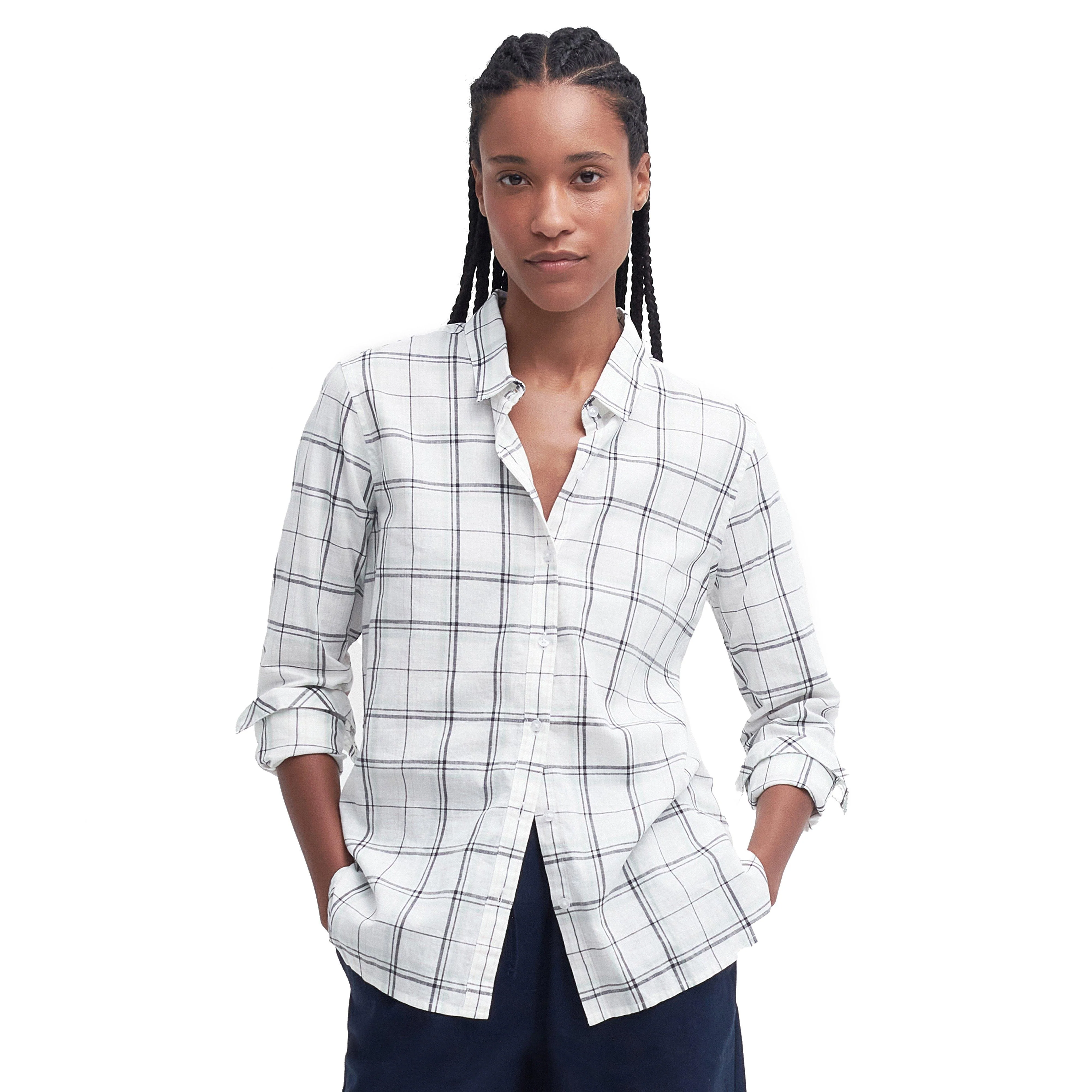Womens Seaglow Shirt Cloud/Bayleaf - Image 8