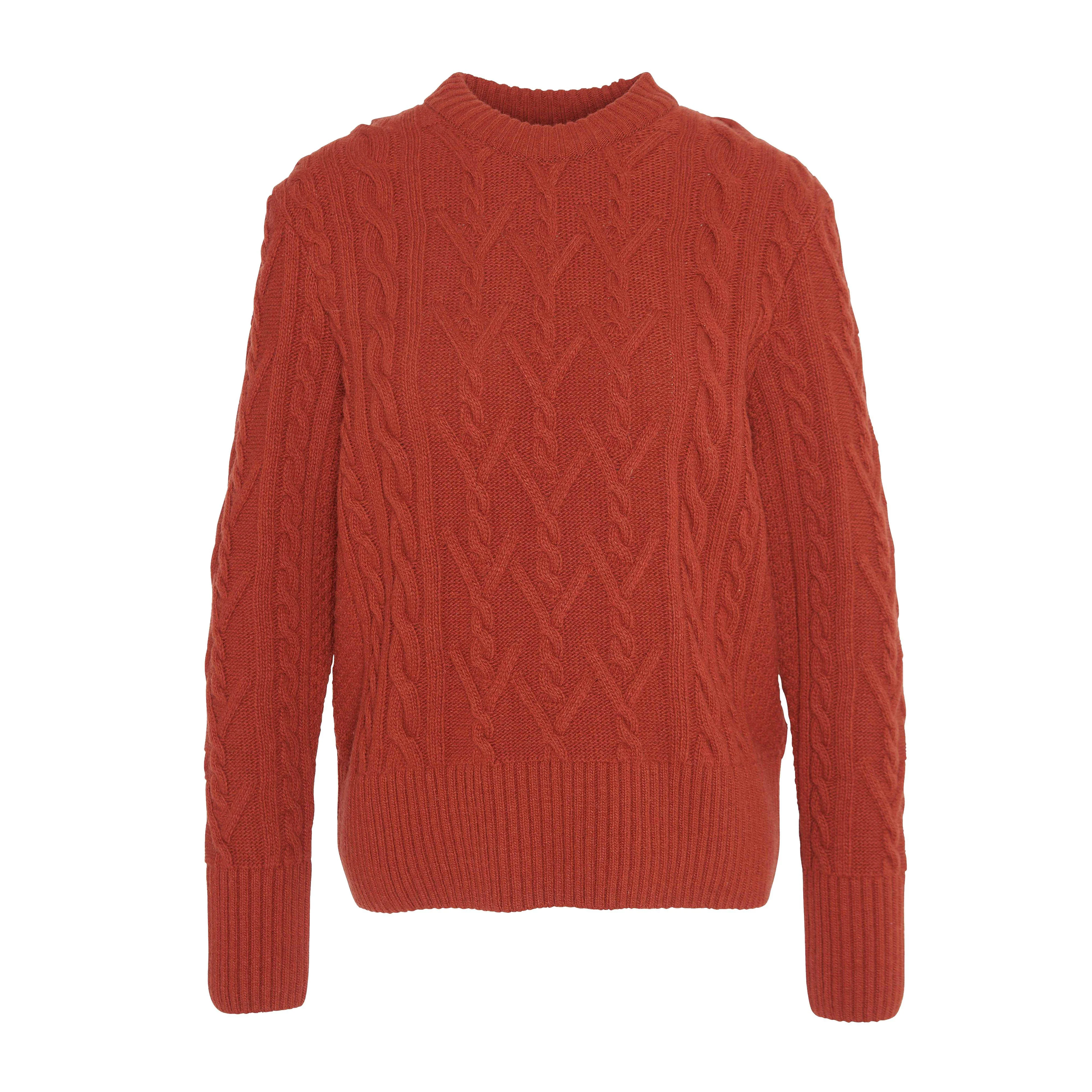 Womens Solway Knitted Jumper Spiced Pumpkin - Image 5