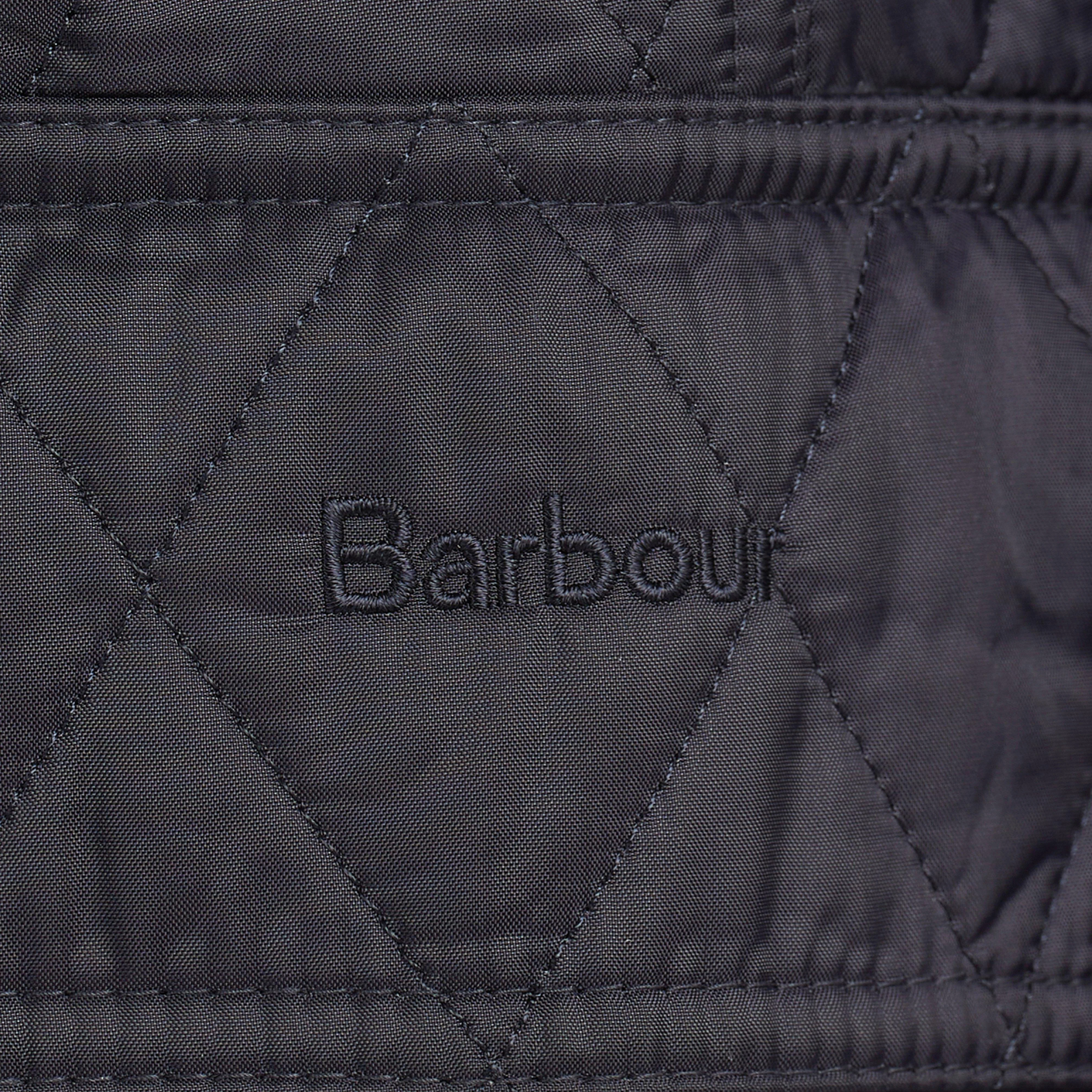 Womens Summer Beadnell Quilted Jacket Navy - Image 7