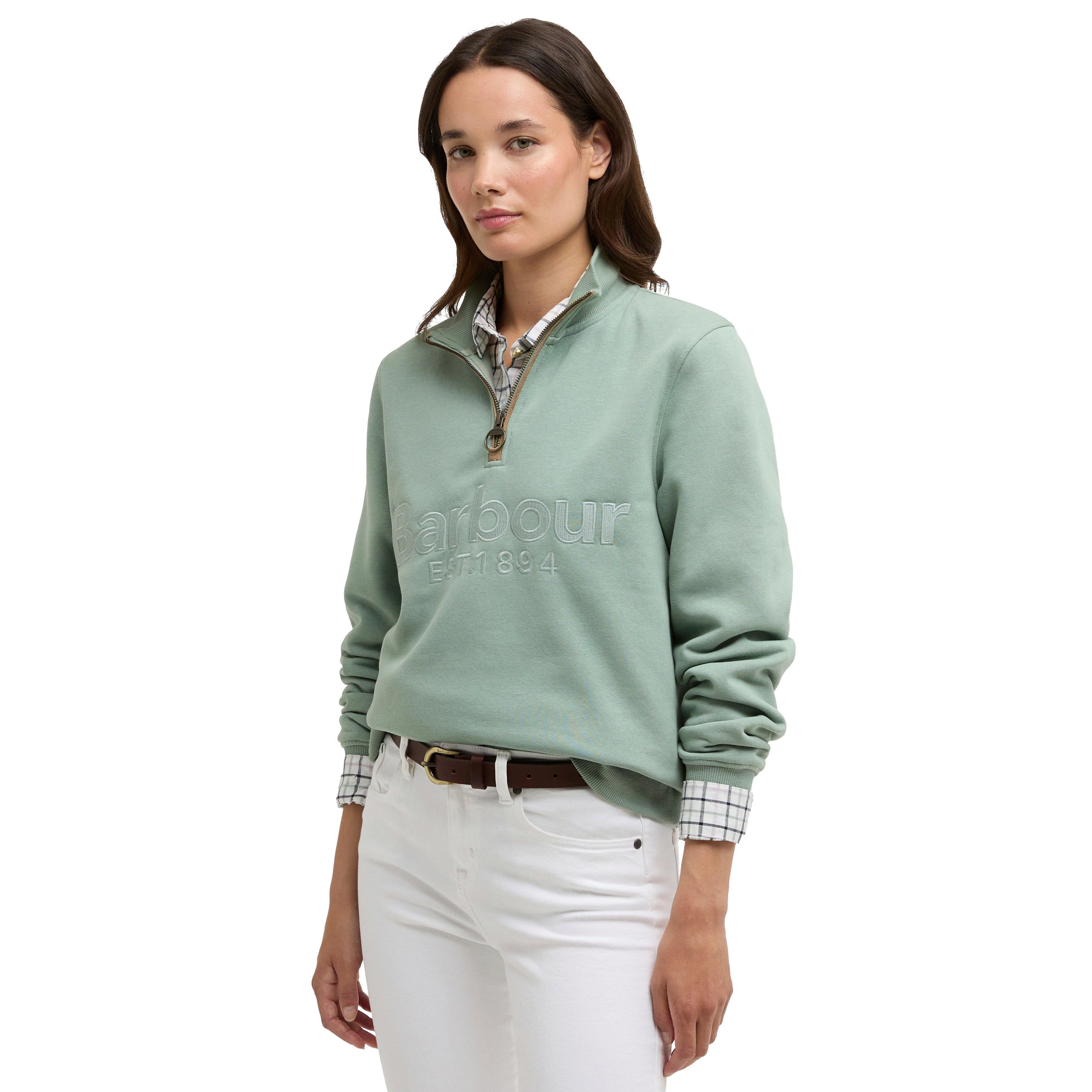 Women's Sweatshirt Cynthia Half Zip - Image 9
