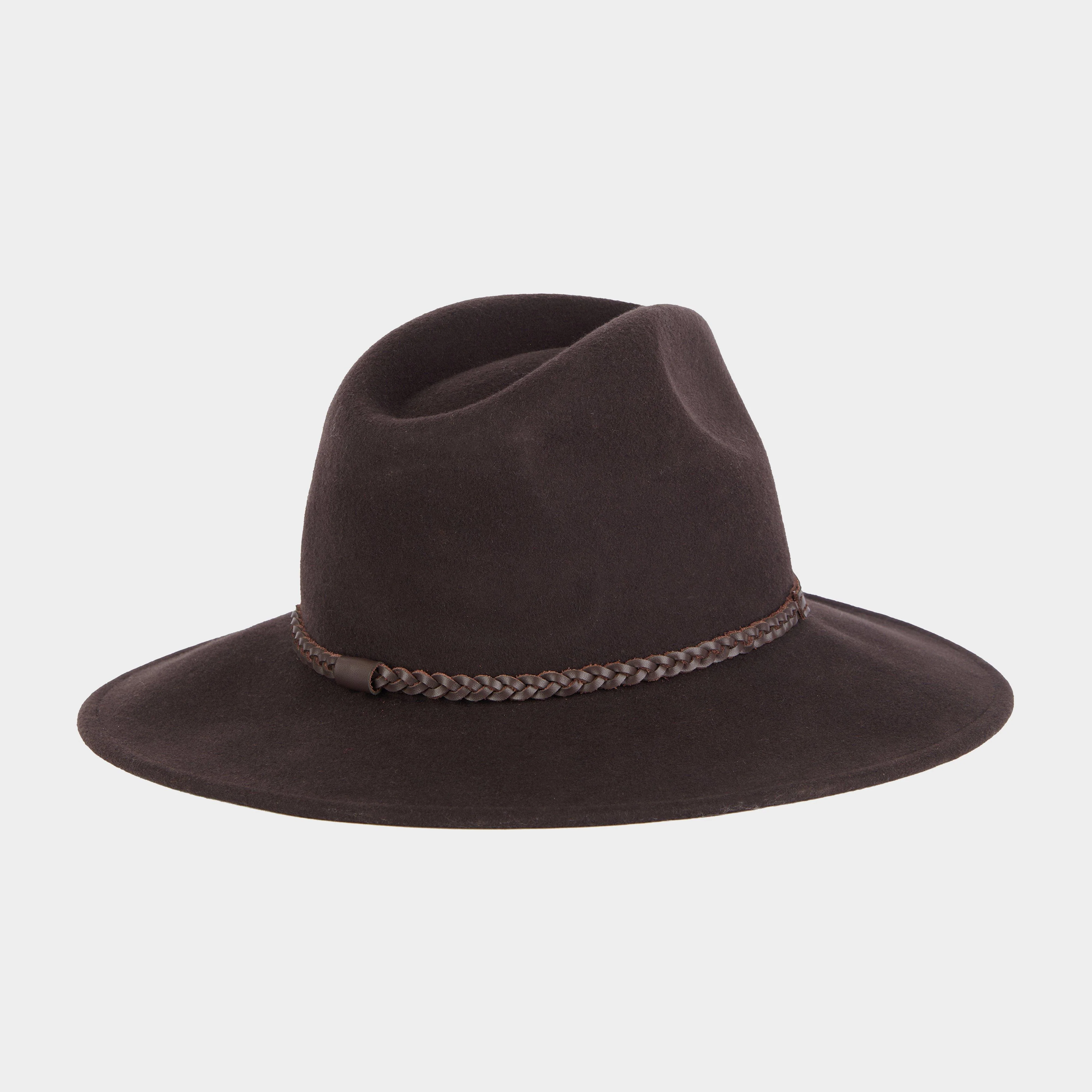 Womens Tack Fedora Chocolate/Praline - Image 2