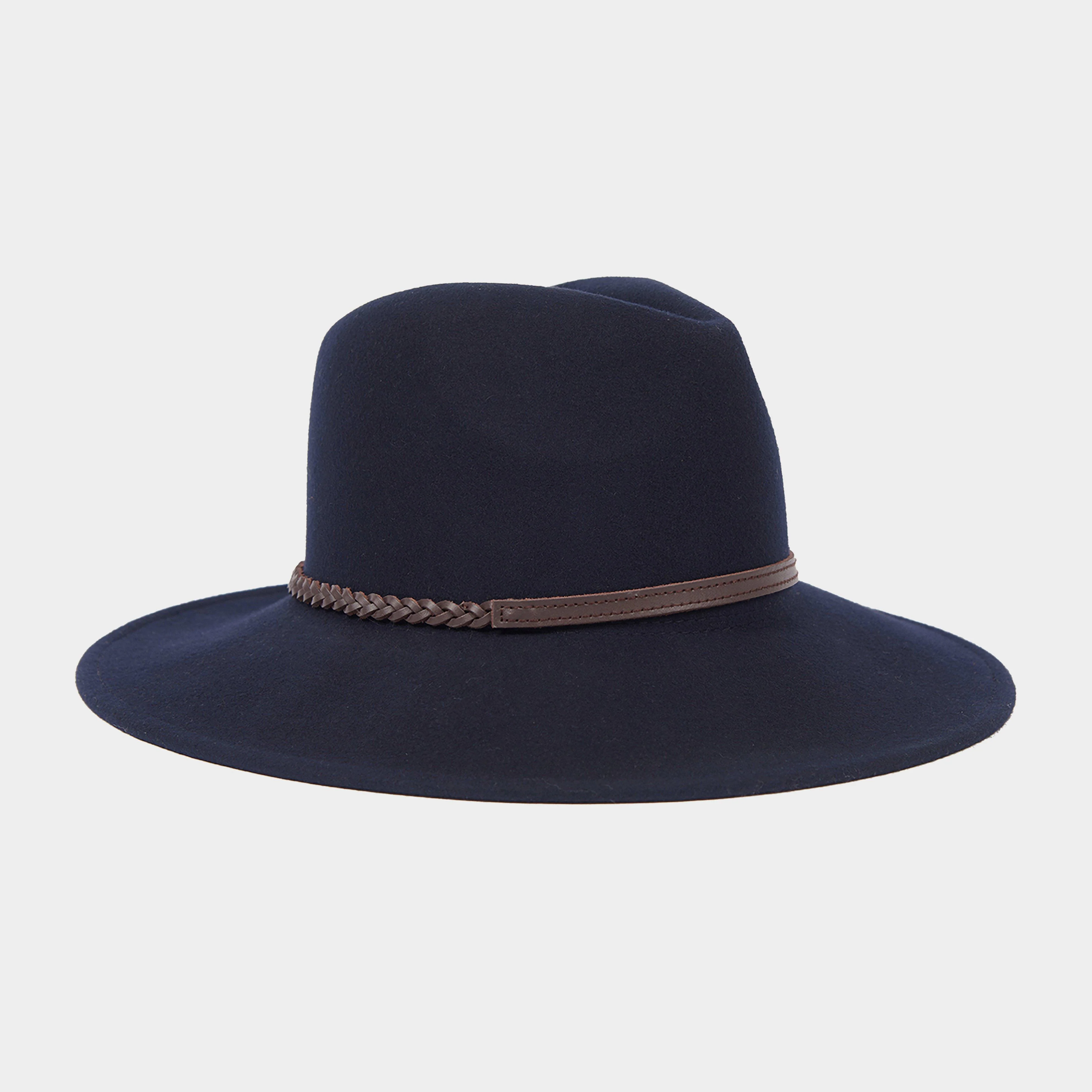 Womens Tack Fedora Navy - Image 2