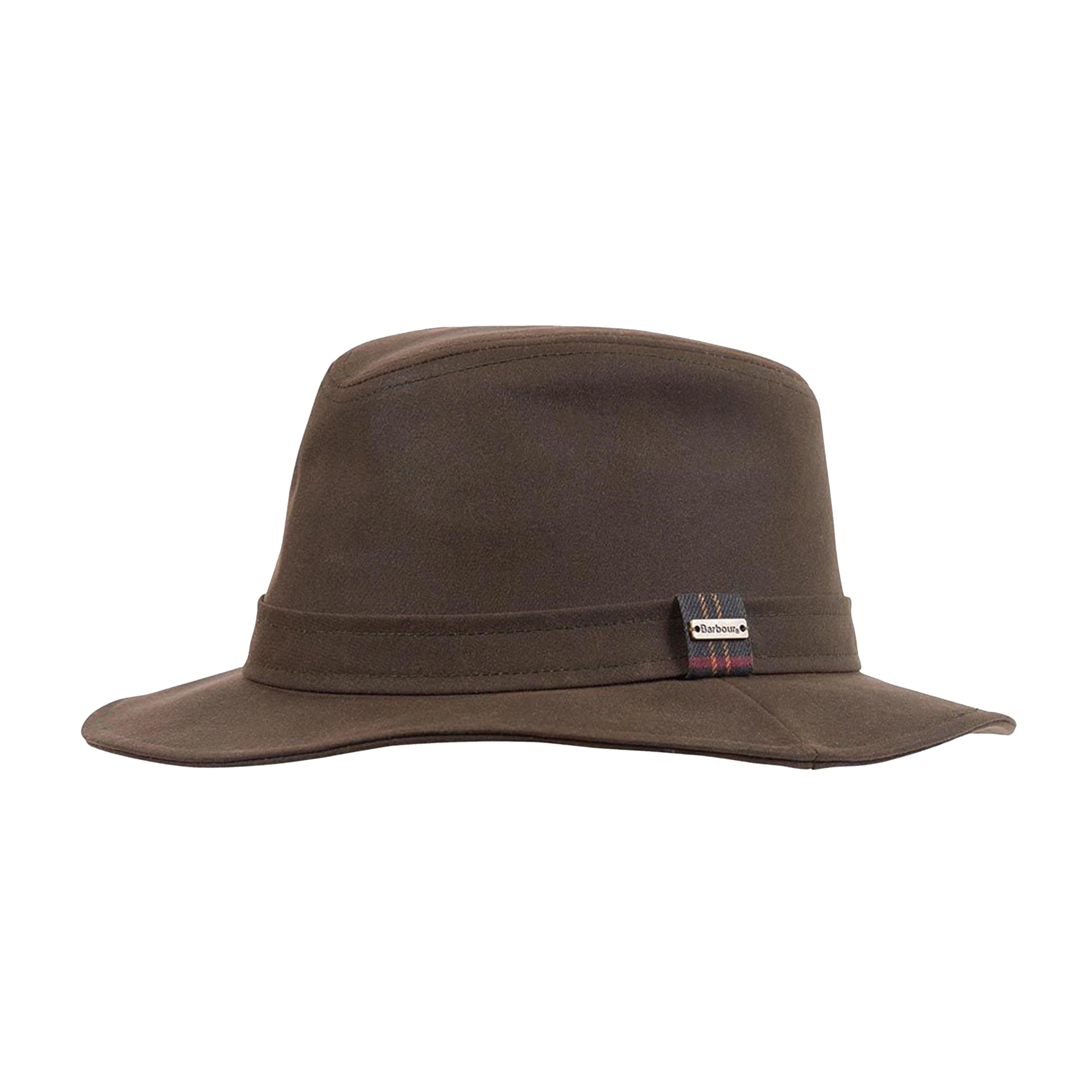 Womens Vintage Wax Bushman Hat Olive - Image 3