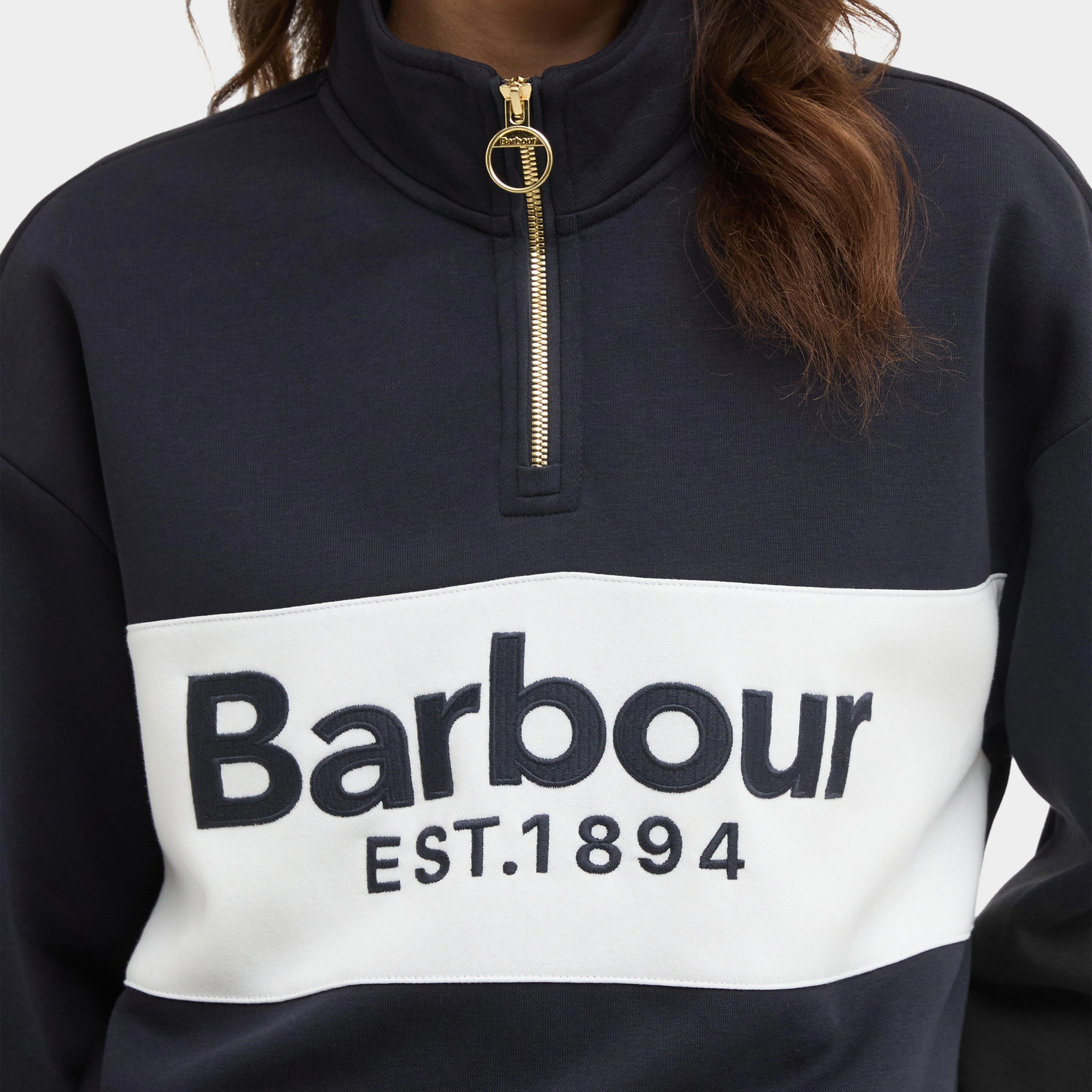 Women's Zaria Half Zip Jumper Black - Image 3