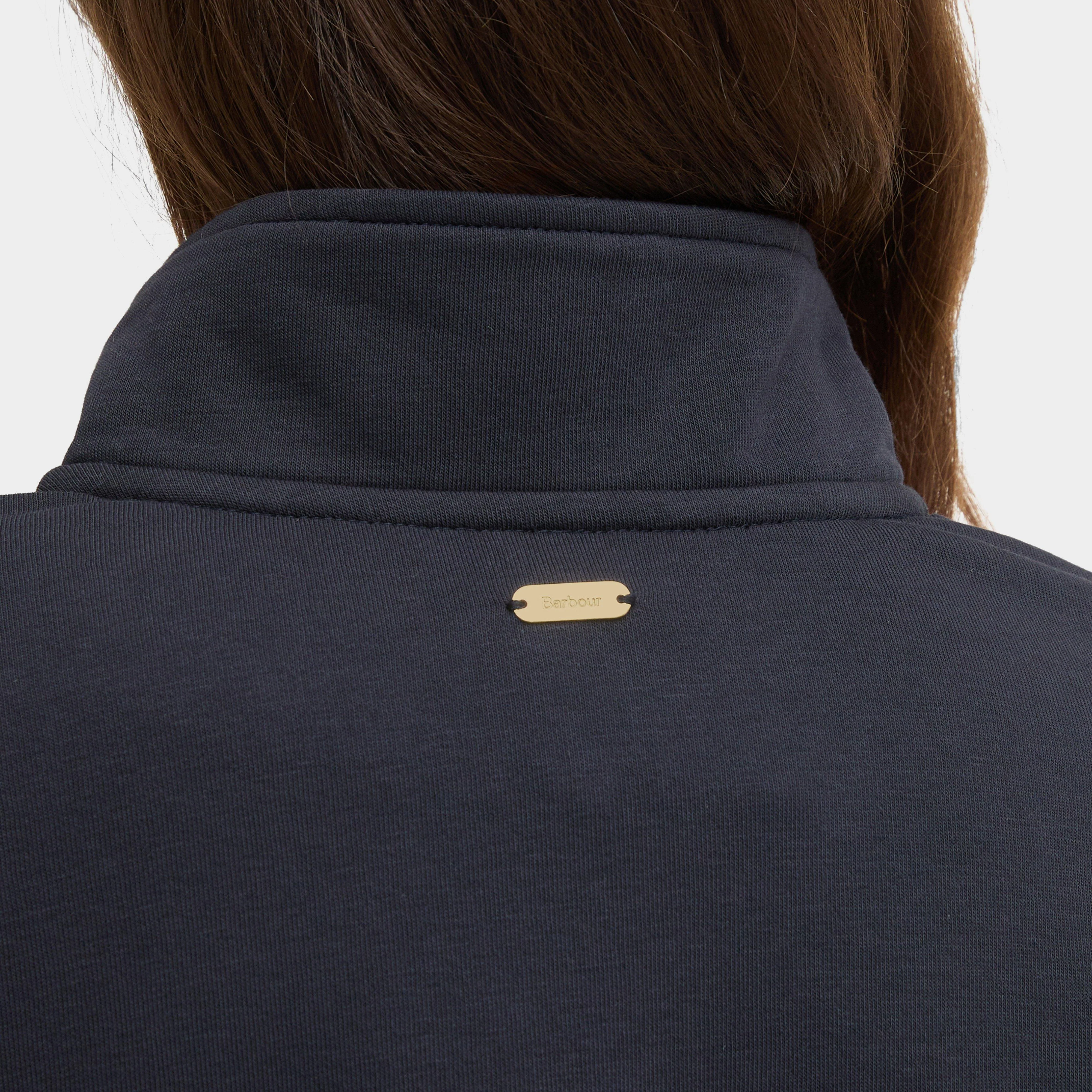 Women's Zaria Half Zip Jumper Black - Image 4