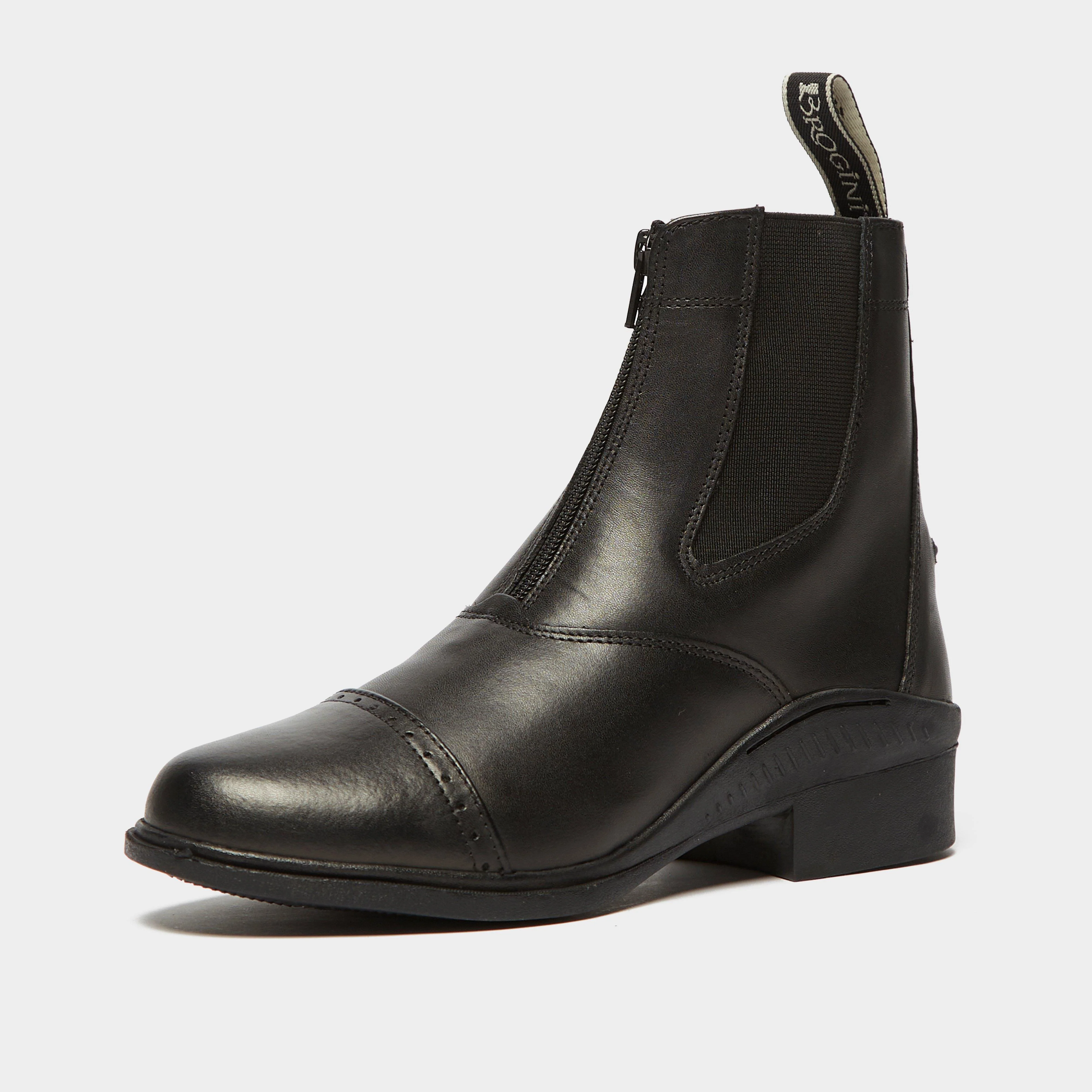 Tivoli Front Zip Jodhpur Boots Black - Image 3