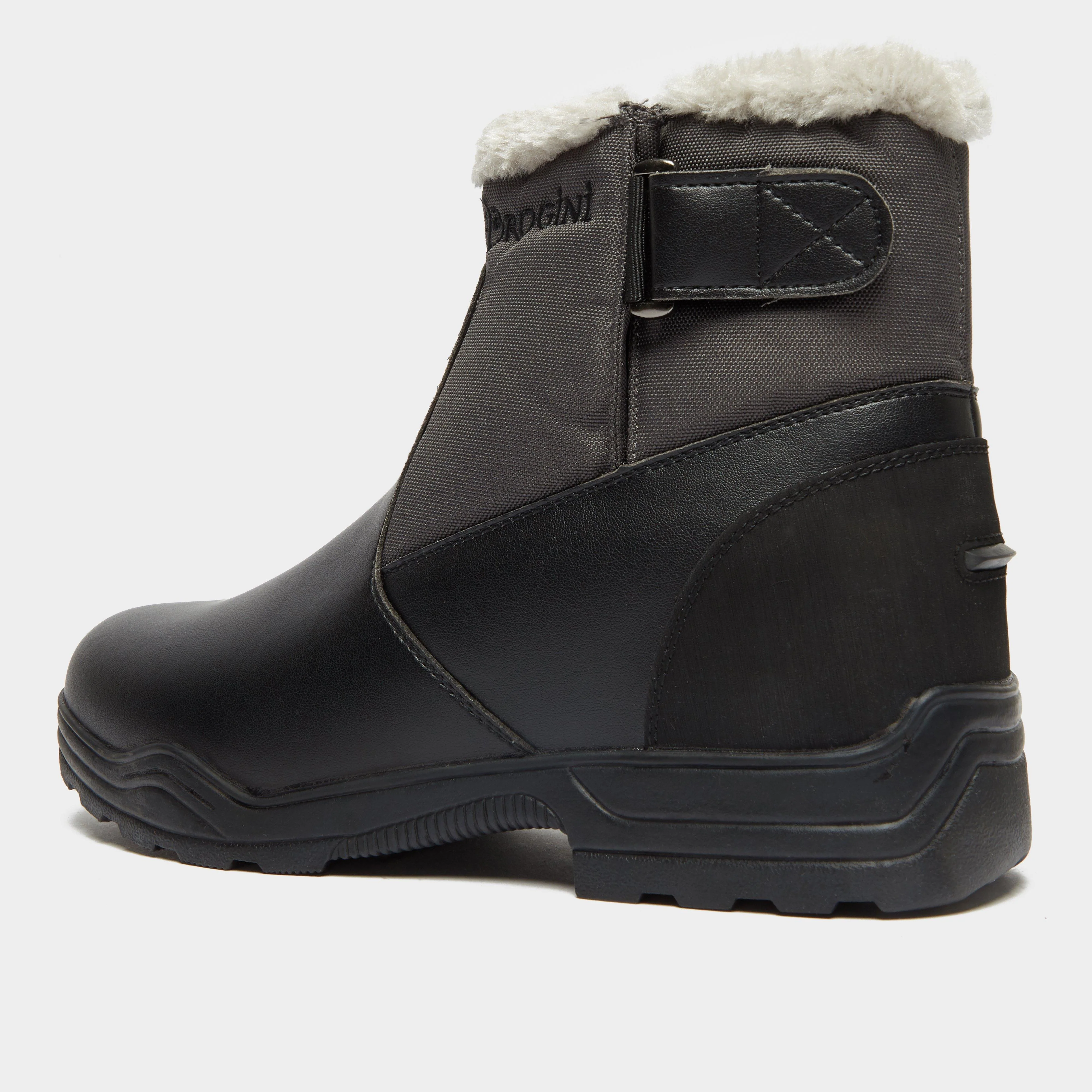 Womens Buxton Short Boot Black - Image 6
