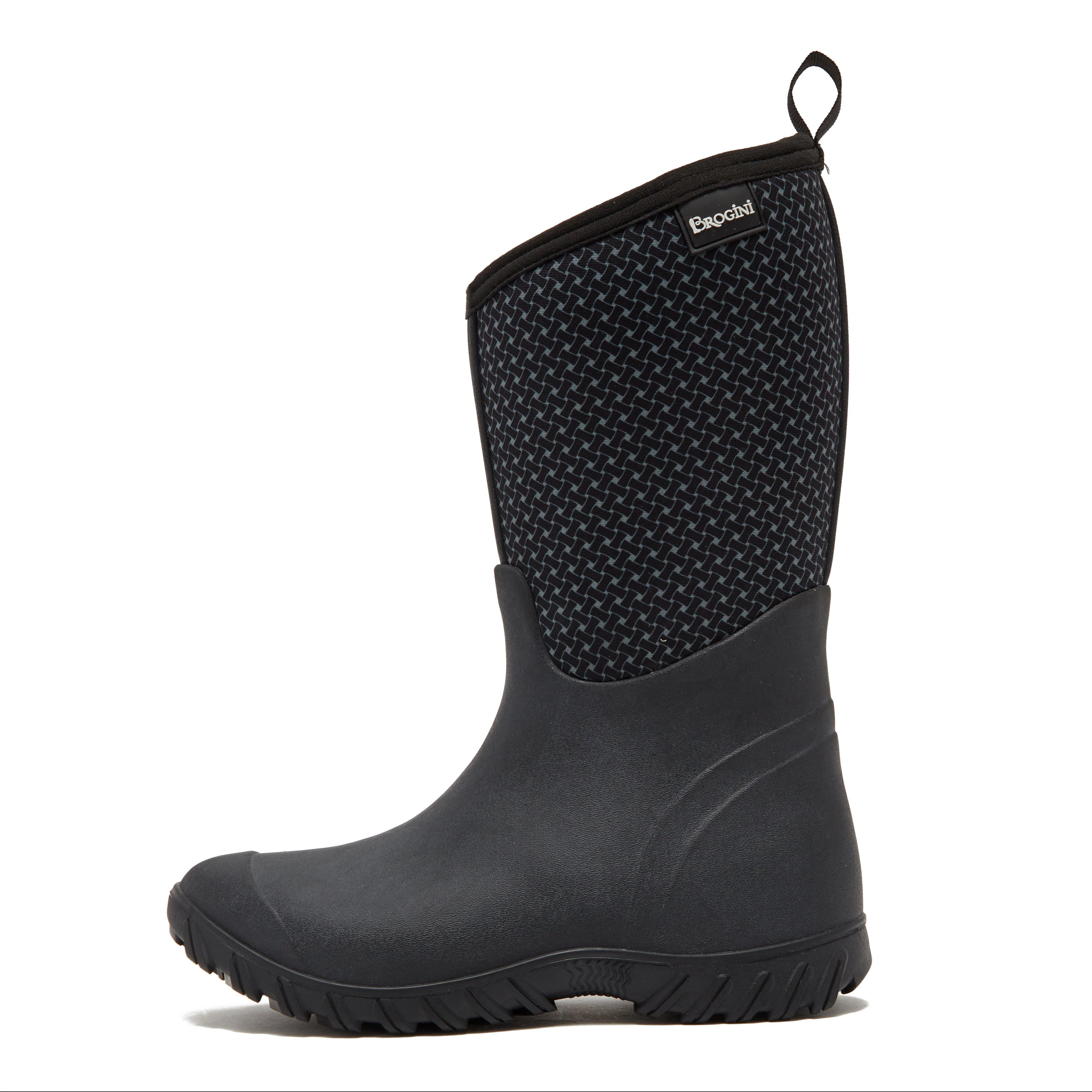 Womens Keswick Neoprene Boots Black/Grey - Image 7