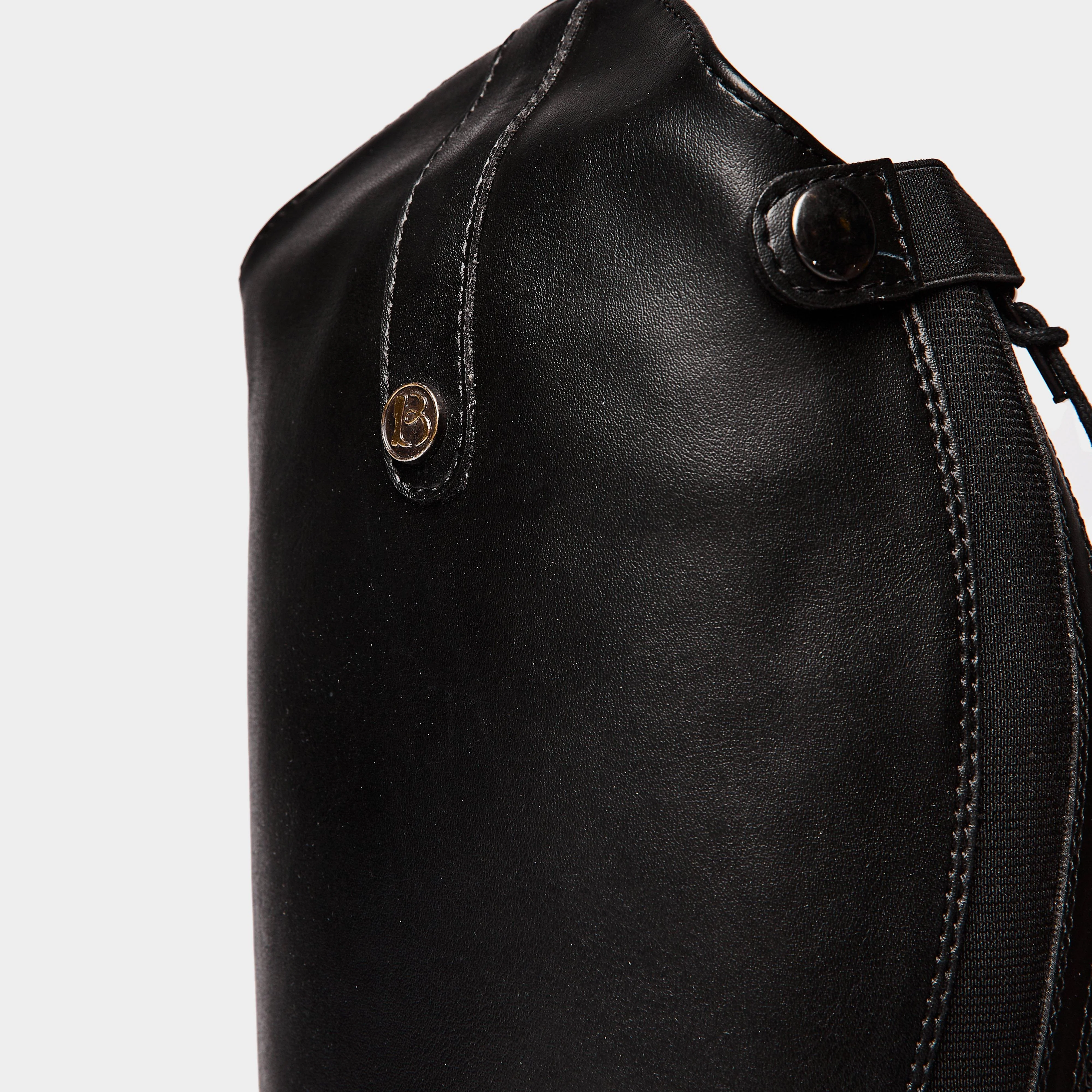 Womens Modena Synthetic Dress Wide Riding Boots Black - Image 4