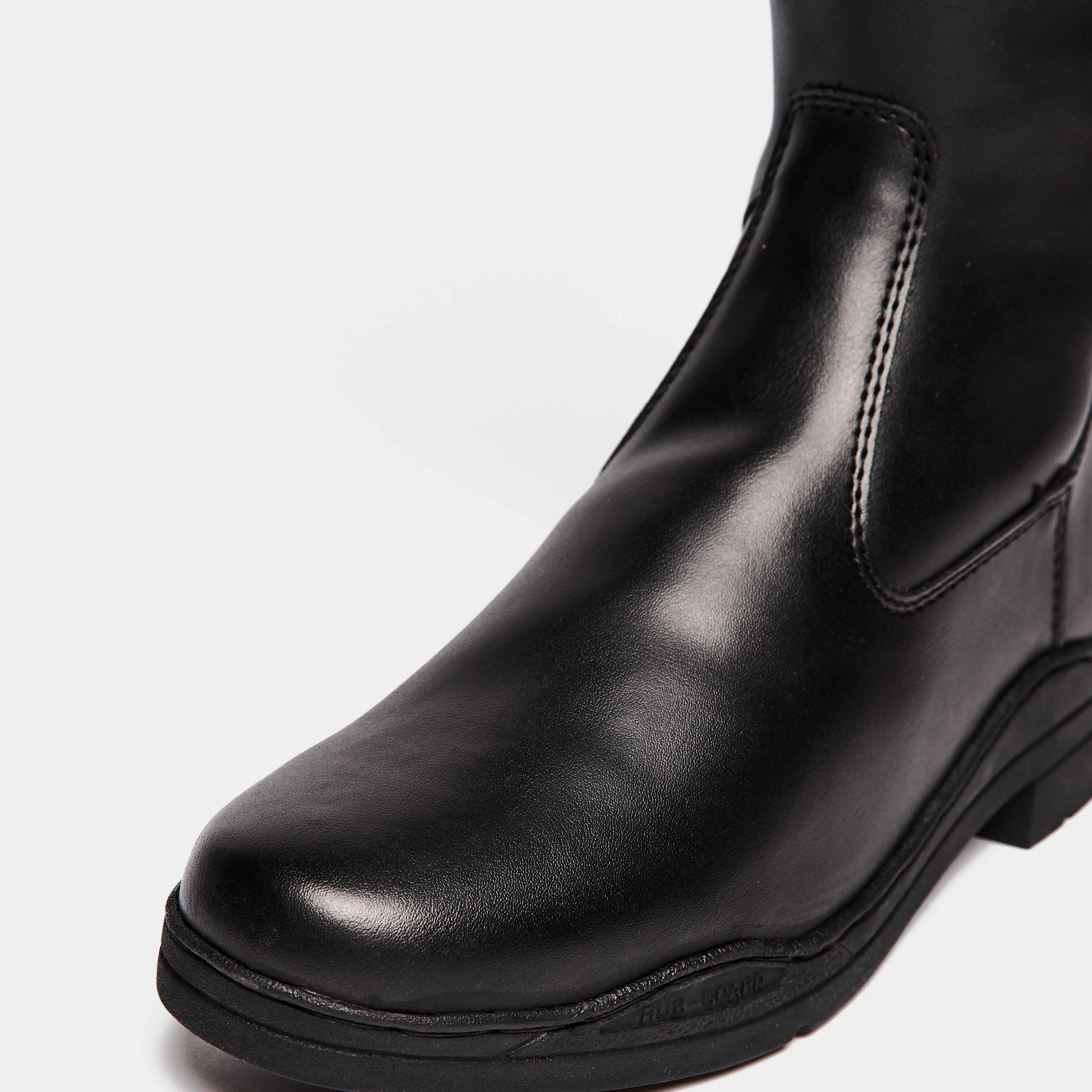 Womens Modena Synthetic Dress Wide Riding Boots Black - Image 6