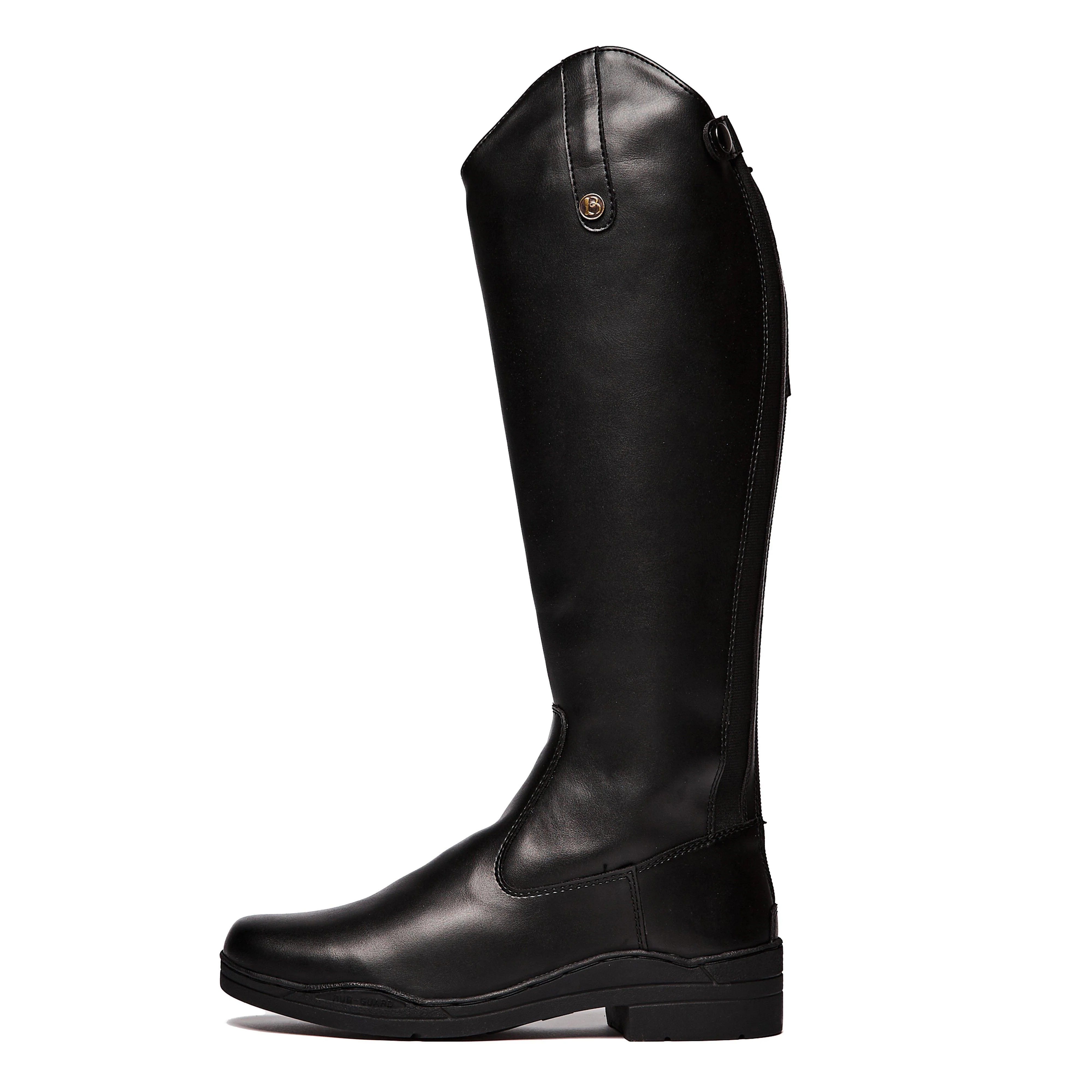 Womens Modena Synthetic Dress Wide Riding Boots Black - Image 7