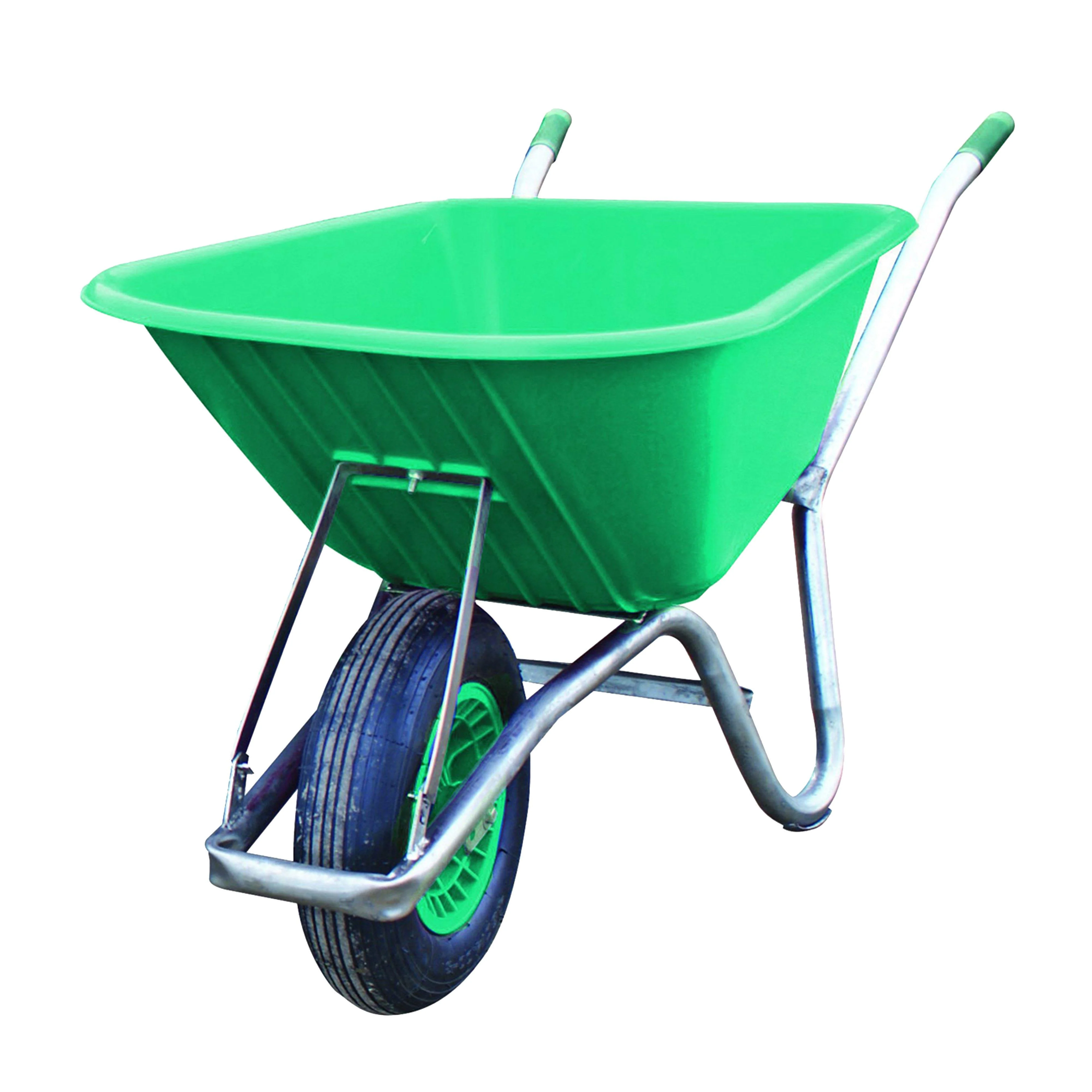 Stable Barrow 120 Litre Green - Image 2