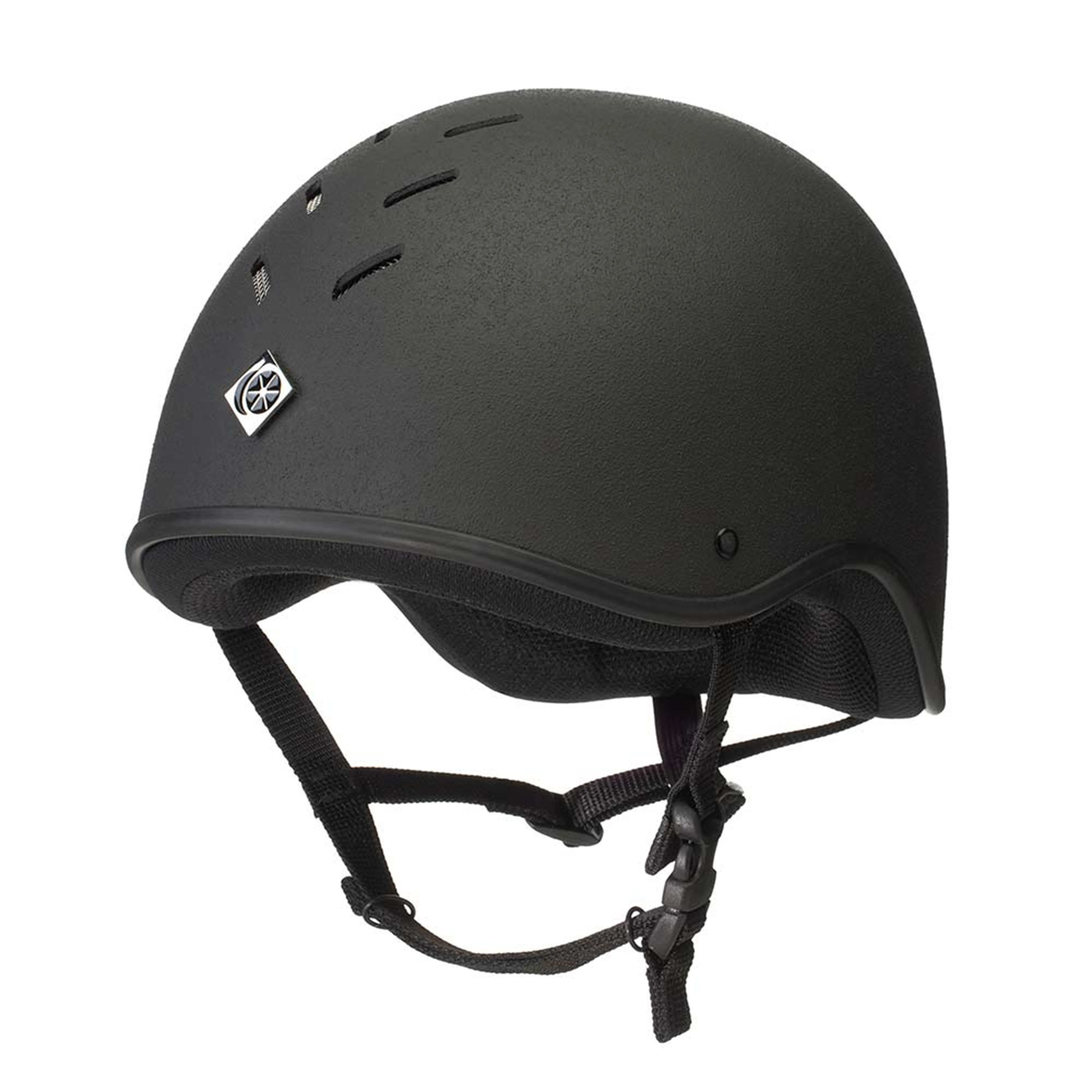 Young Riders Ventilated Jockey Skull Black - Image 2