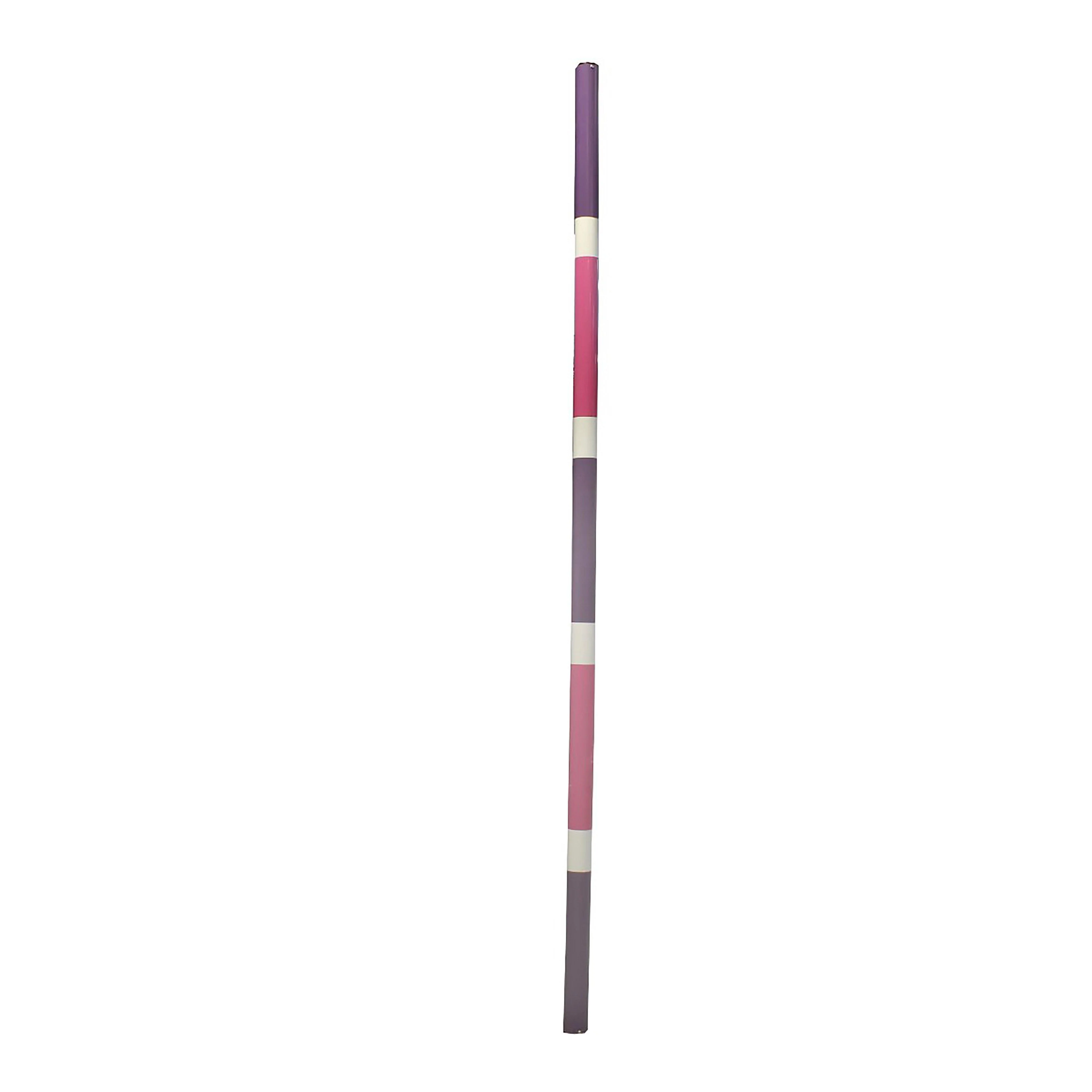 Classic Show Jumps Novice 9 Band Jump Pole Purple/White/Pink - Image 2