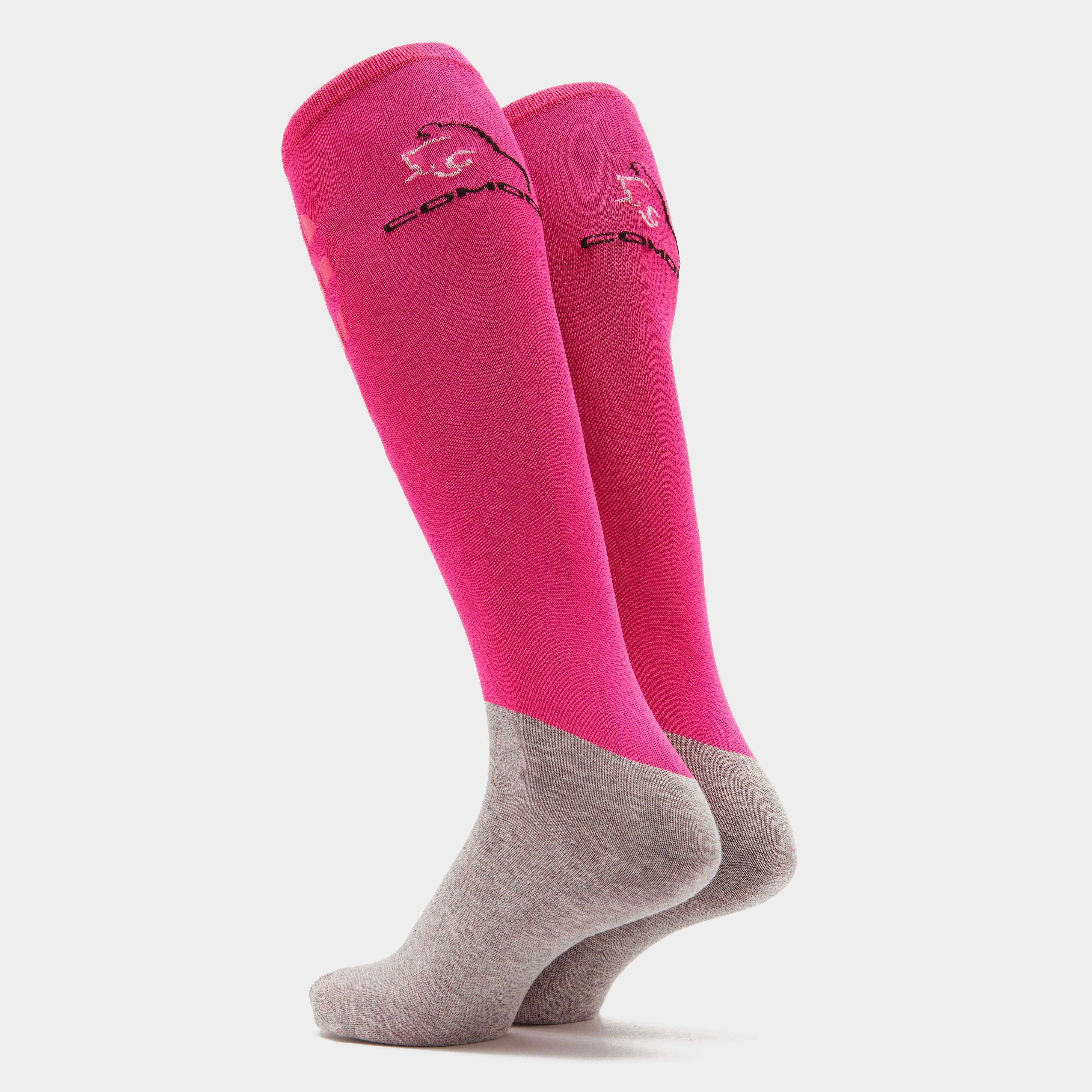 Adults Silicone Grip Socks Rosa - Image 2