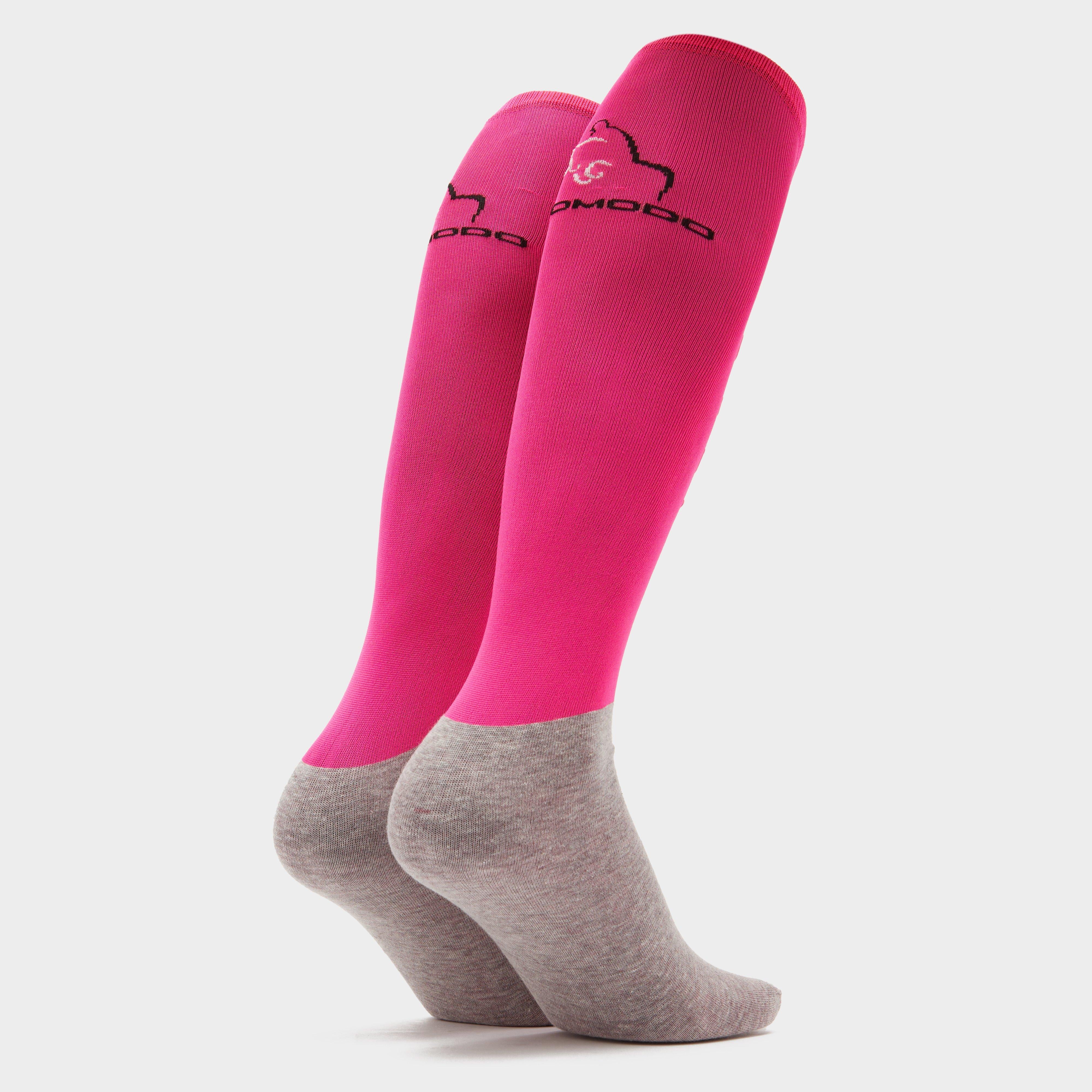 Adults Silicone Grip Socks Rosa - Image 3