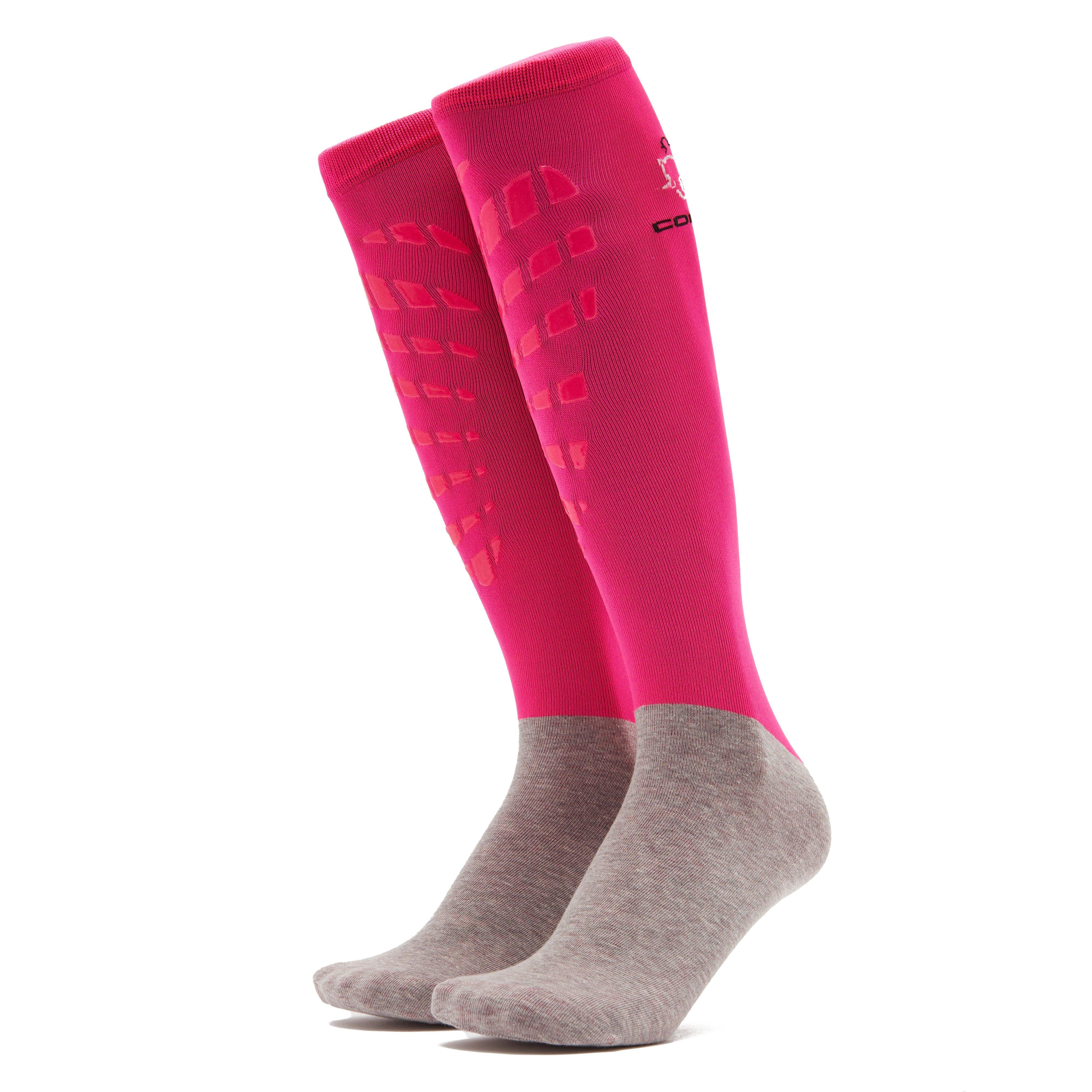 Adults Silicone Grip Socks Rosa - Image 7