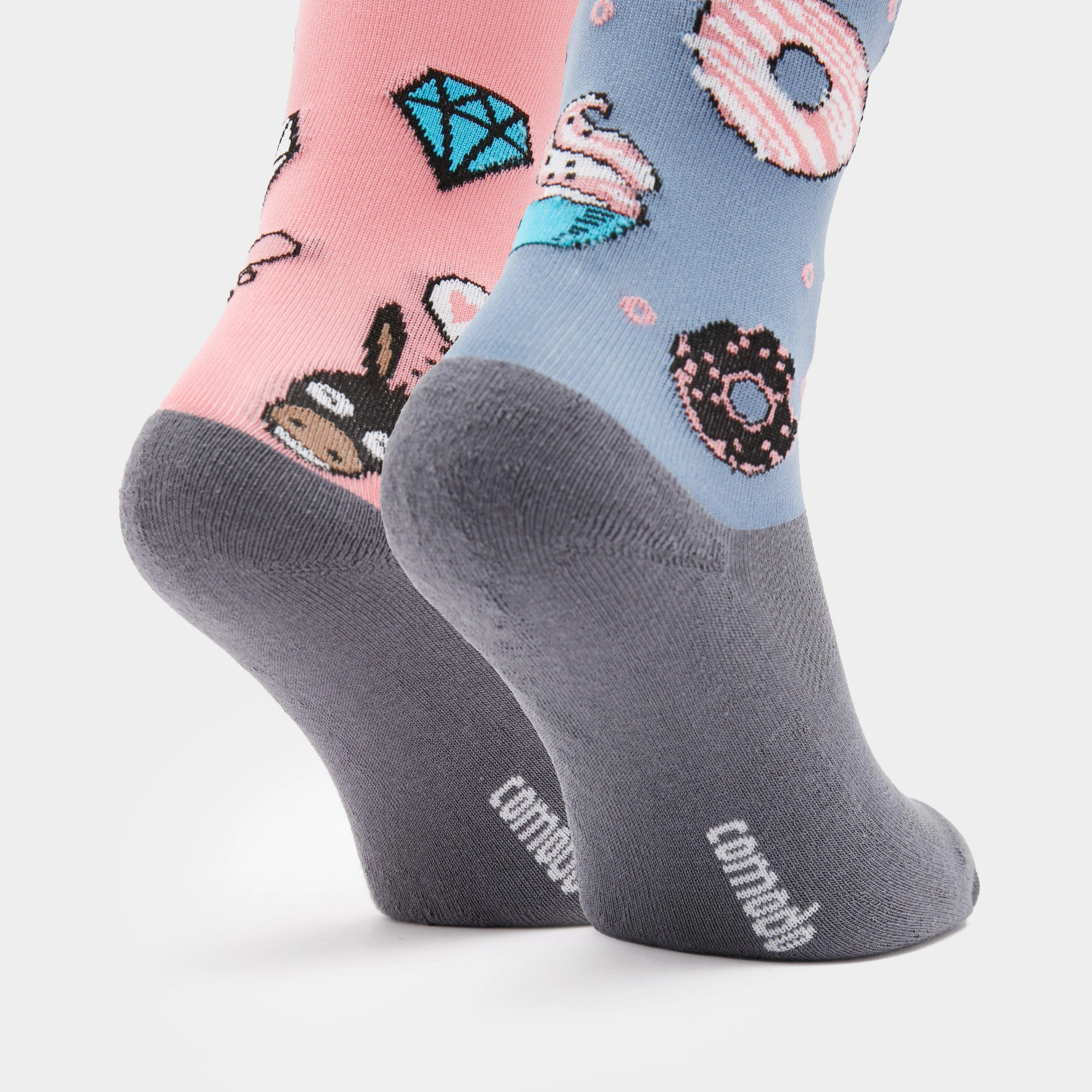 Kids Novelty Socks Donkey Doughnuts - Image 4