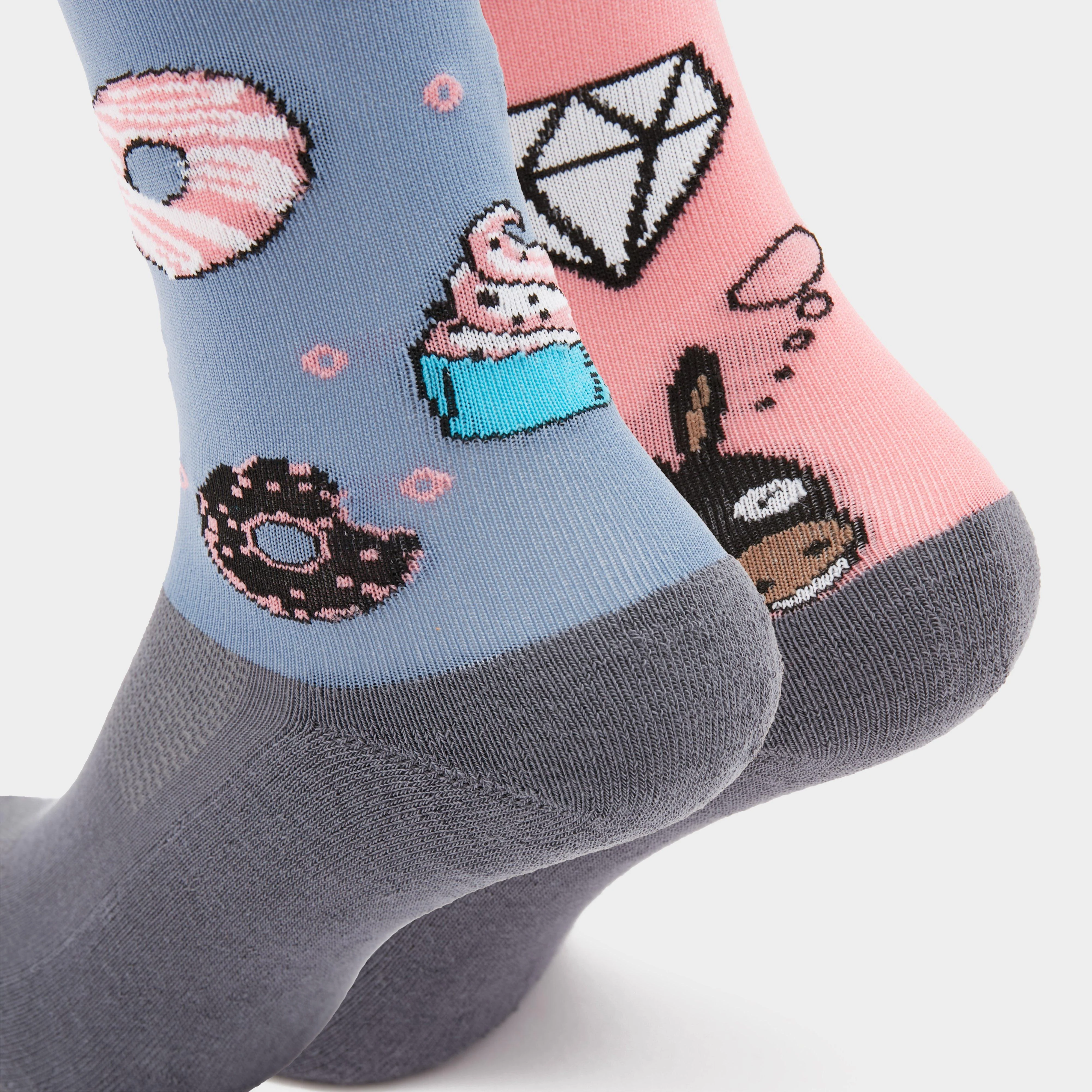 Kids Novelty Socks Donkey Doughnuts - Image 5