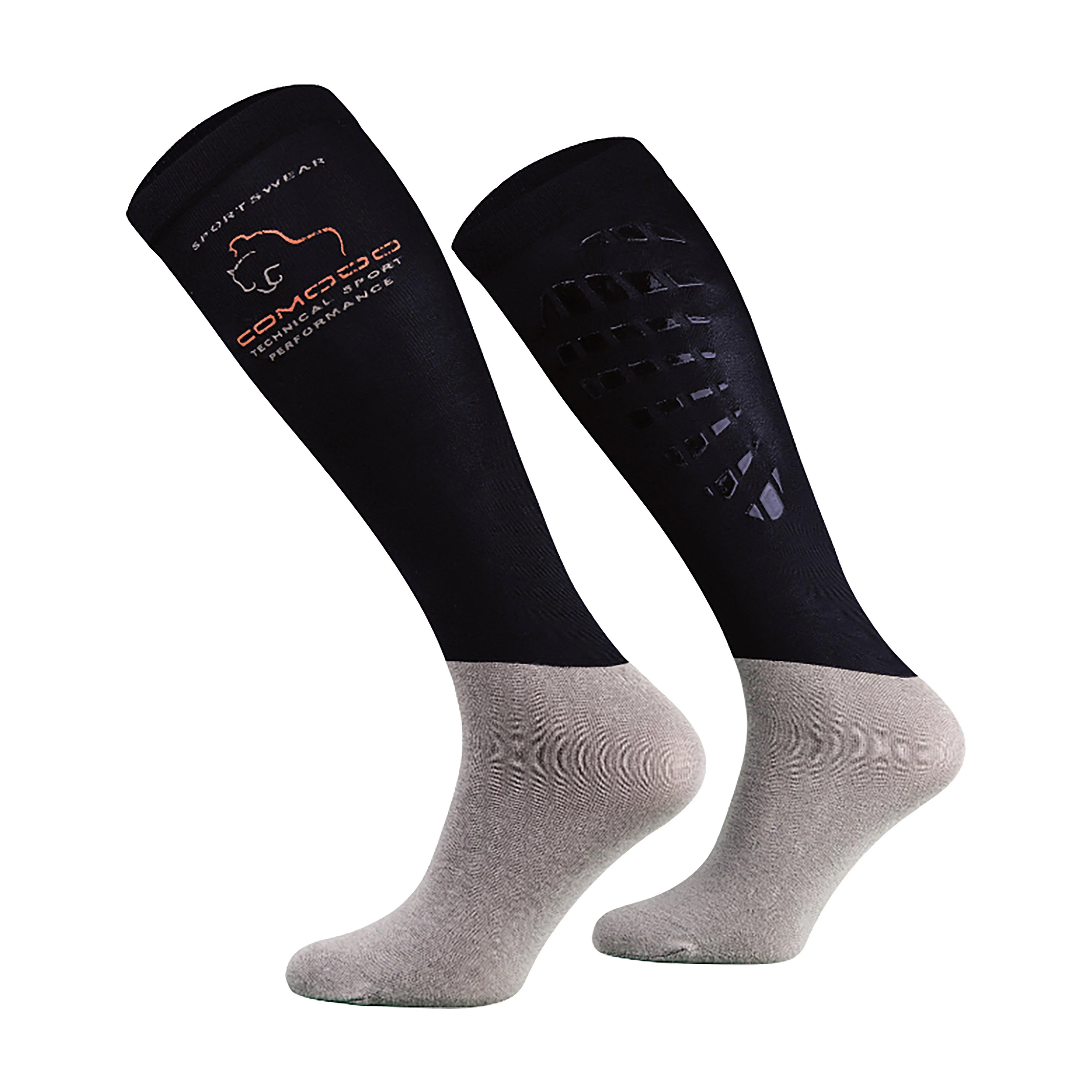 Kids Silicone Grip Socks Blue - Image 2