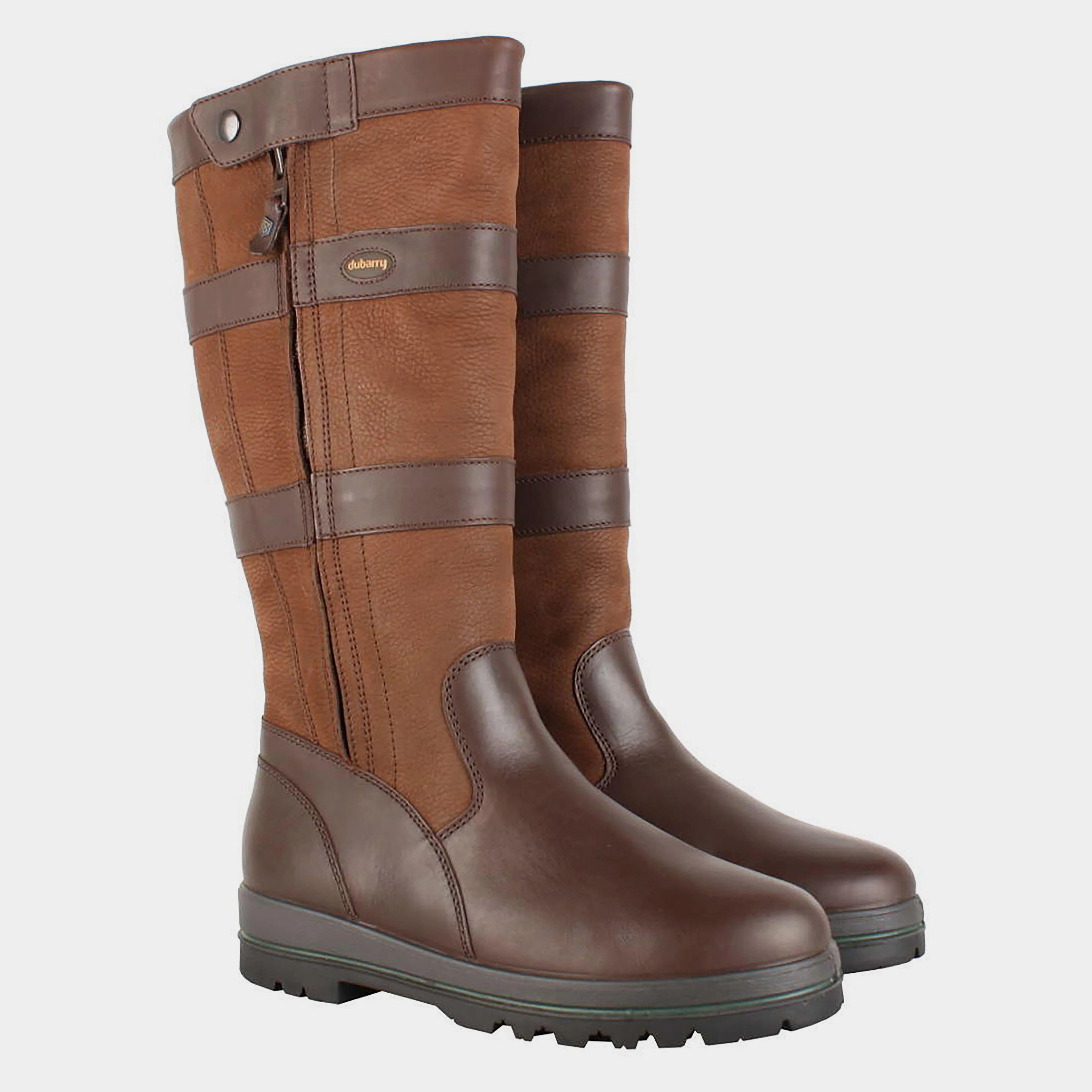 Mens Wexford Zip Country Boots Walnut - Image 2