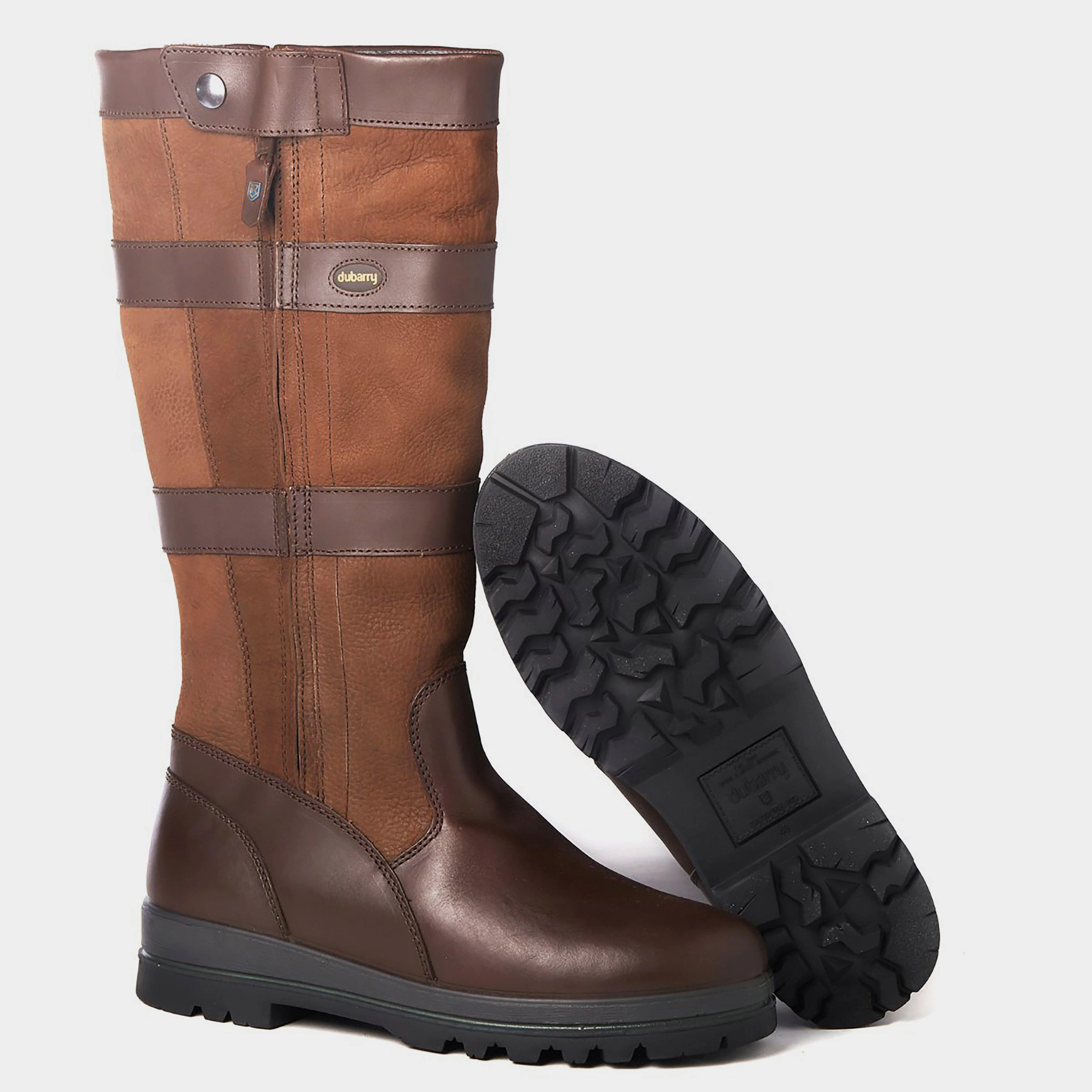 Mens Wexford Zip Country Boots Walnut - Image 9
