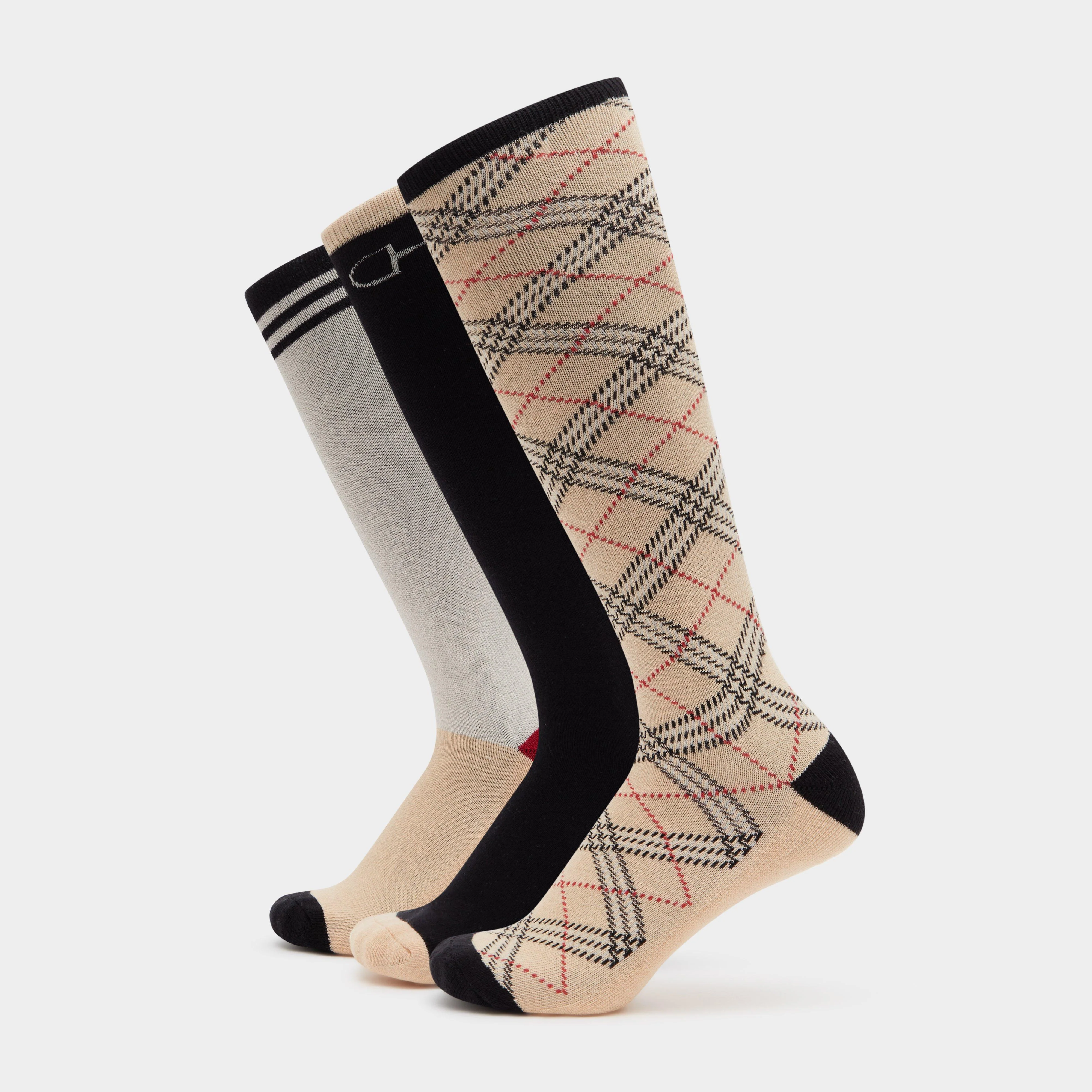 3 Pack Socks Classic London Check - Image 2